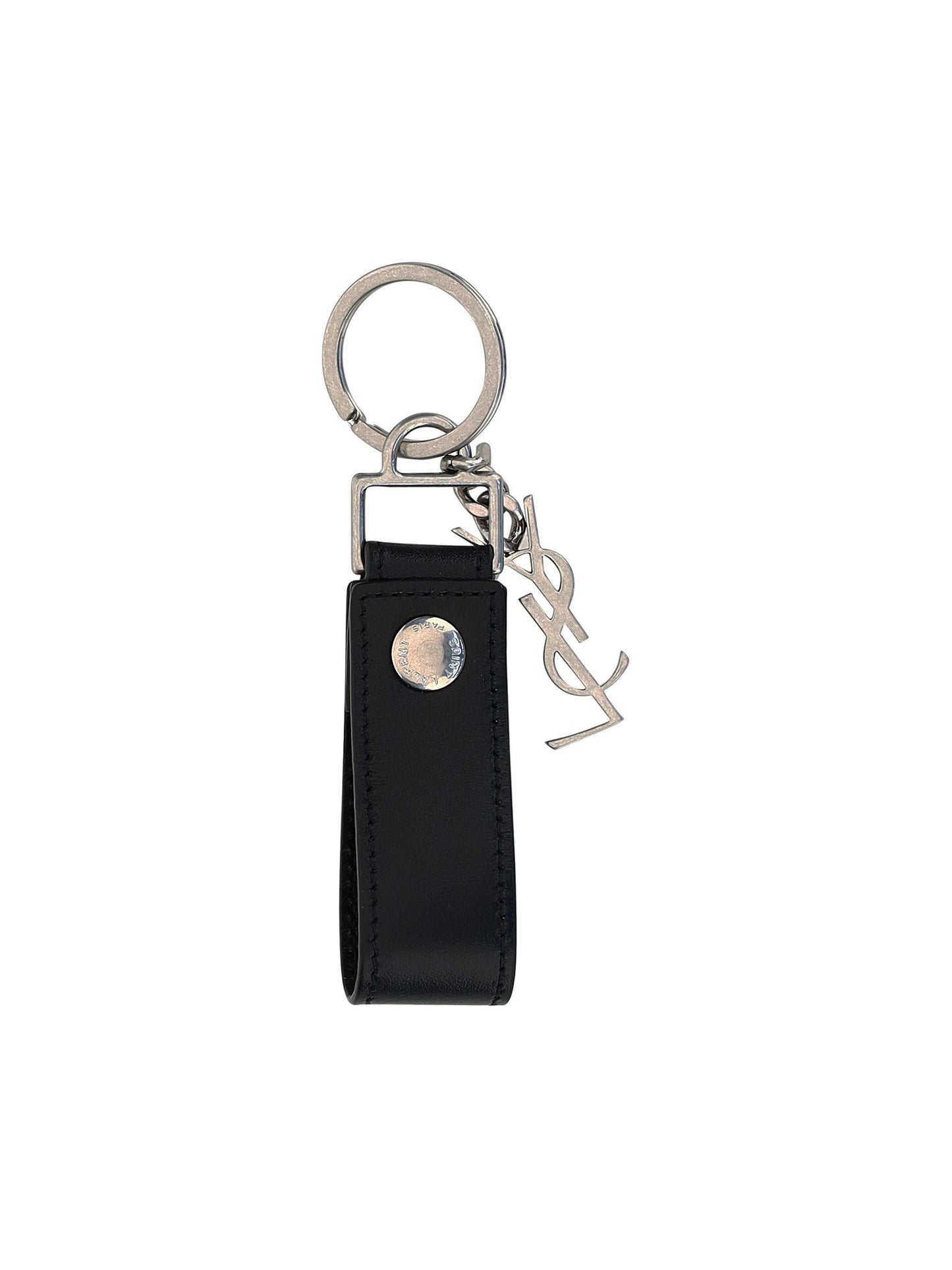 SAINT LAURENT Leather Keychain