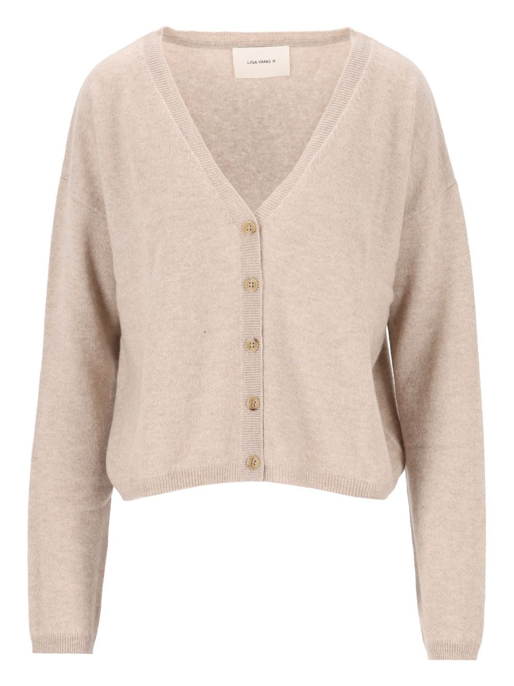 Lisa Yang Cardigan "Abby" - Beige