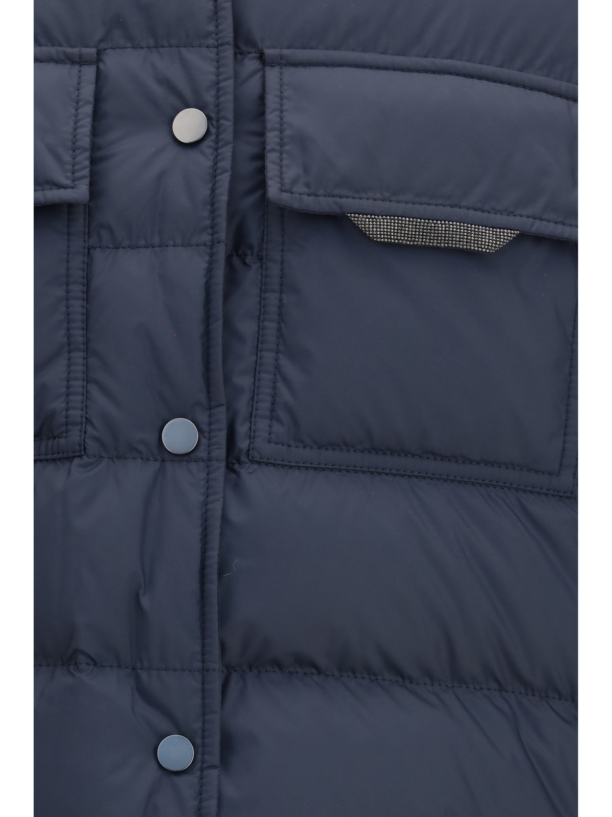 Brunello Cucinelli Wr Padded Jacket - Night Sky