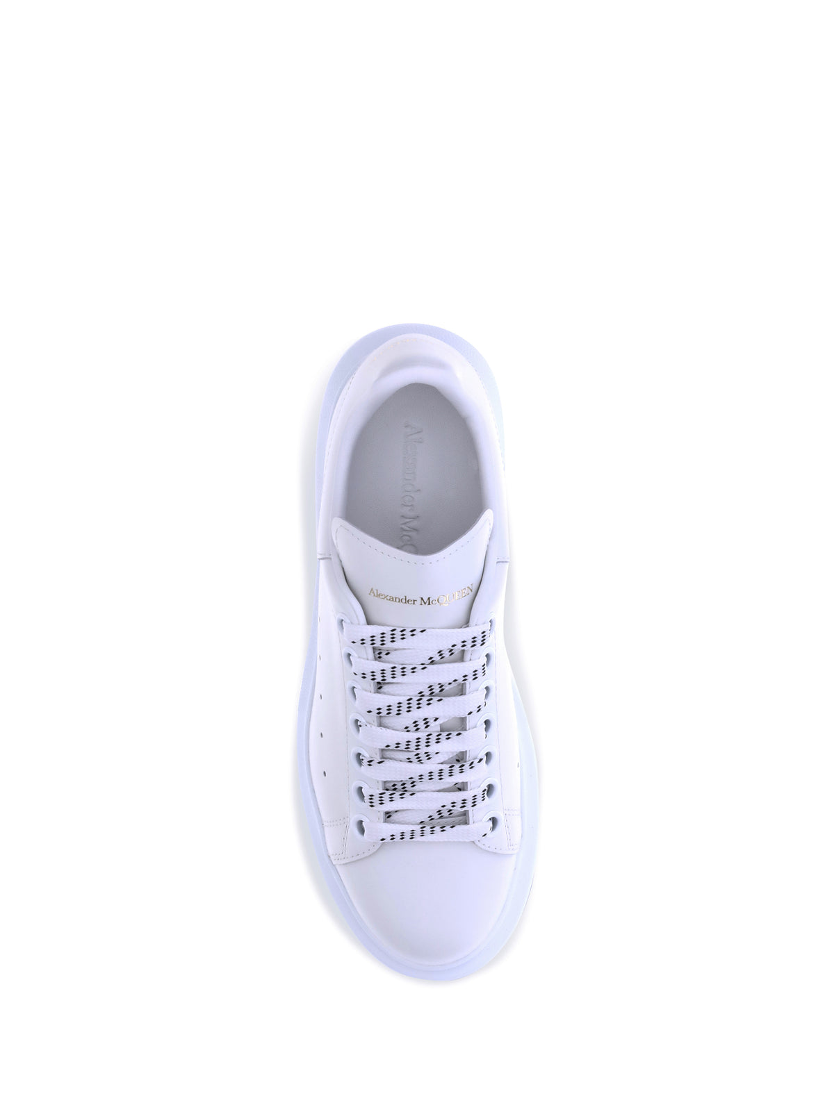 Alexander Mcqueen Leather Sneakers - White