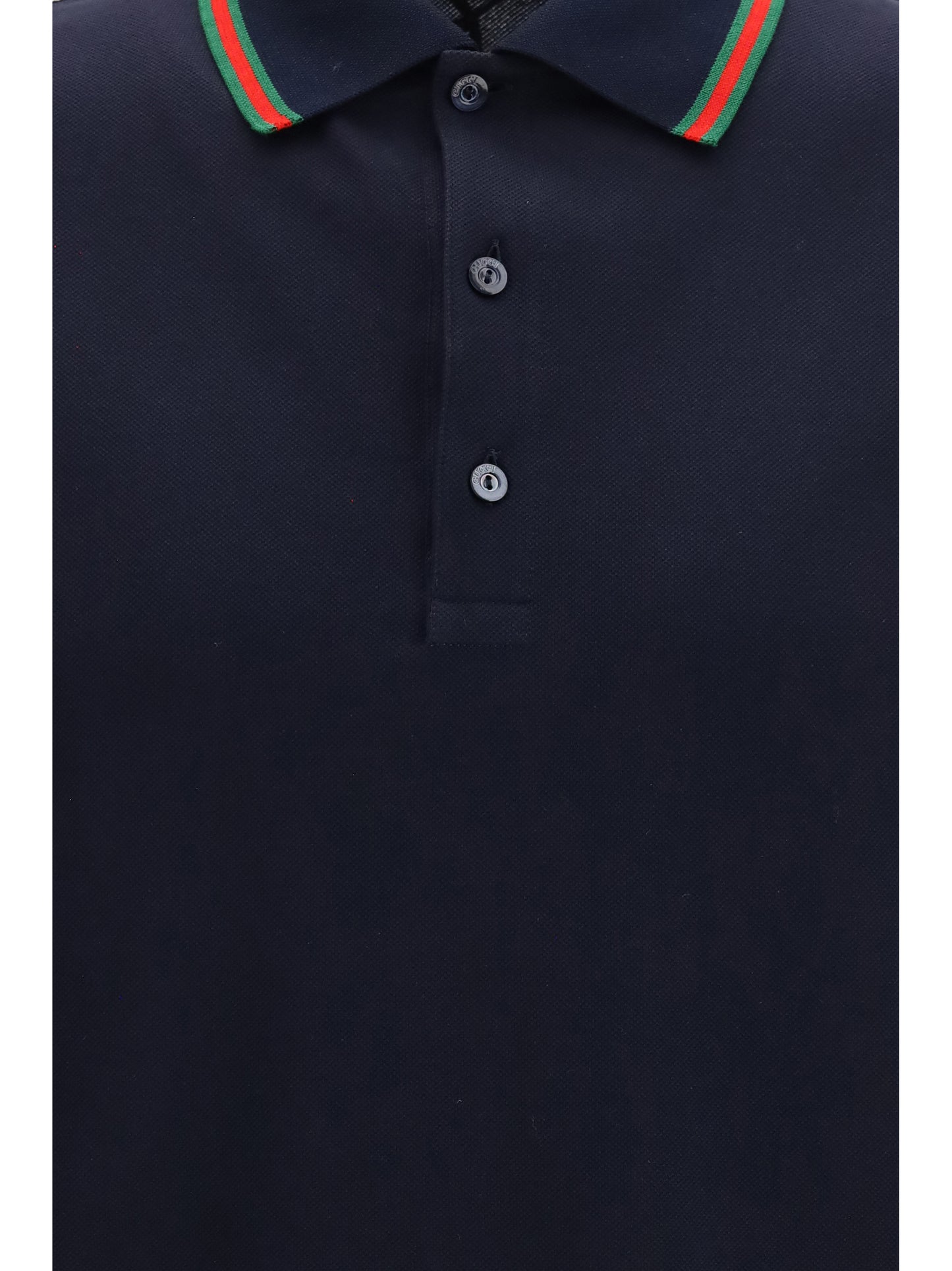 GUCCI Cotton piqué jersey Polo Shirt