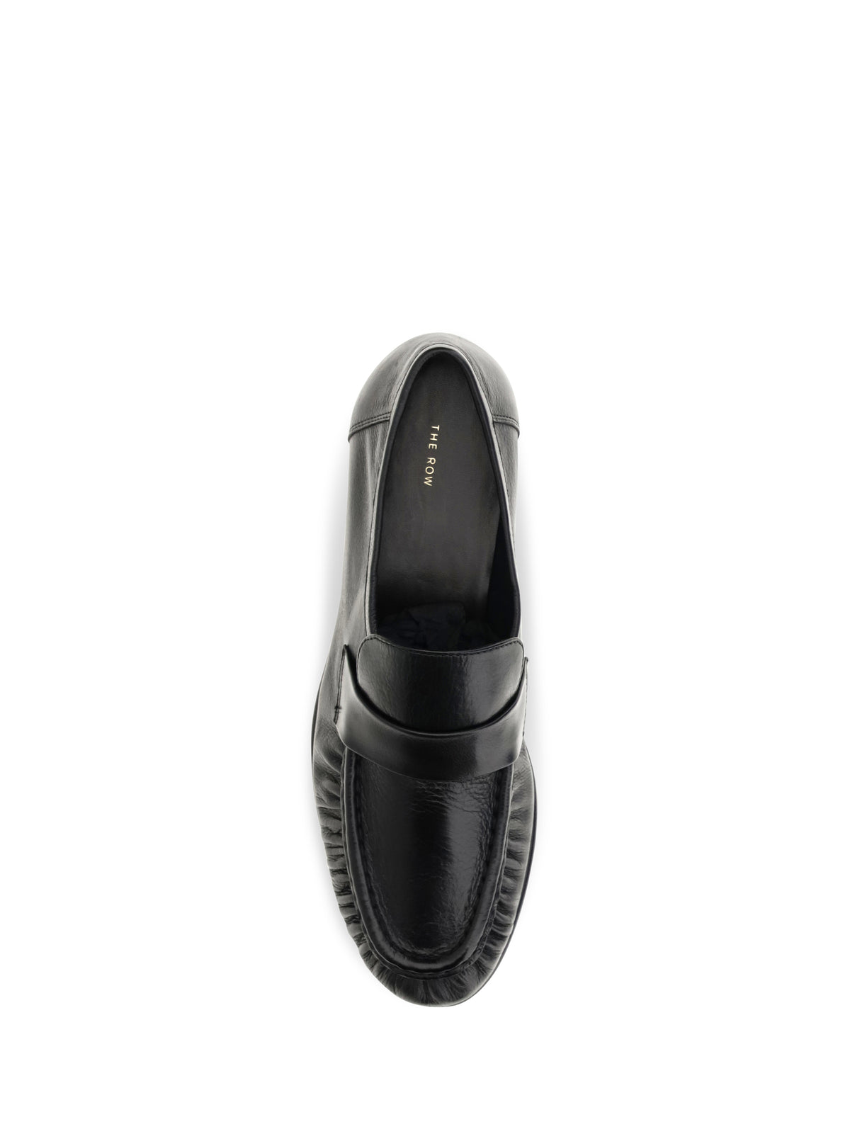 The Row Soft suede Loafers - Black
