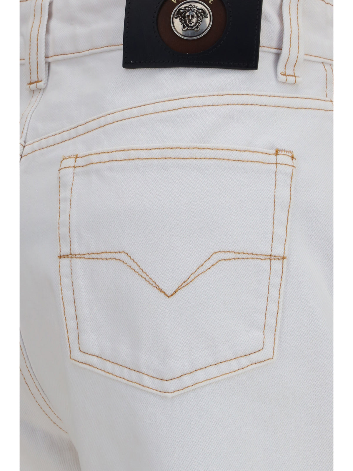 Versace High-waisted Jeans - Optical White