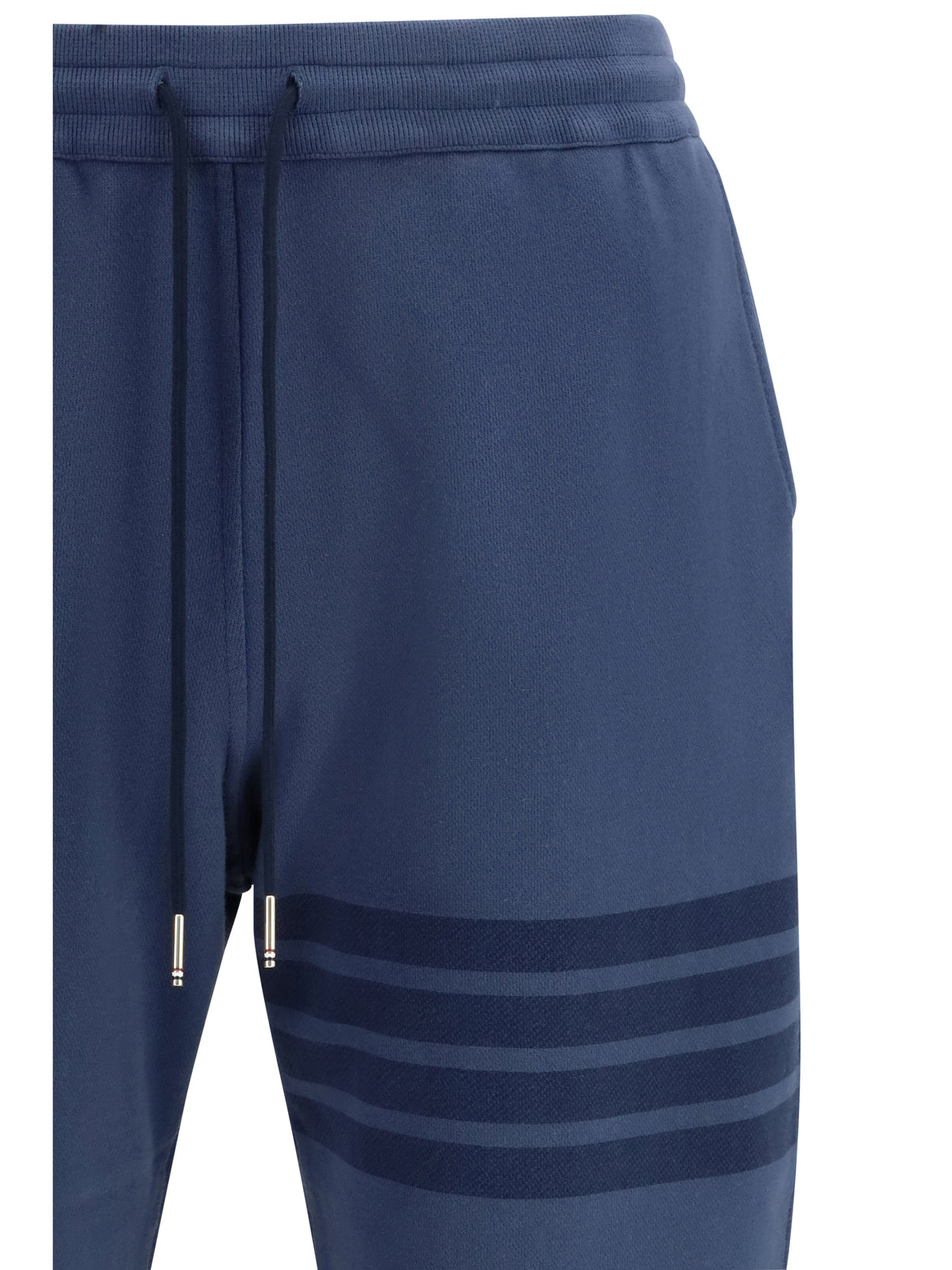Thom Browne Cotton Sweatpants - Navy
