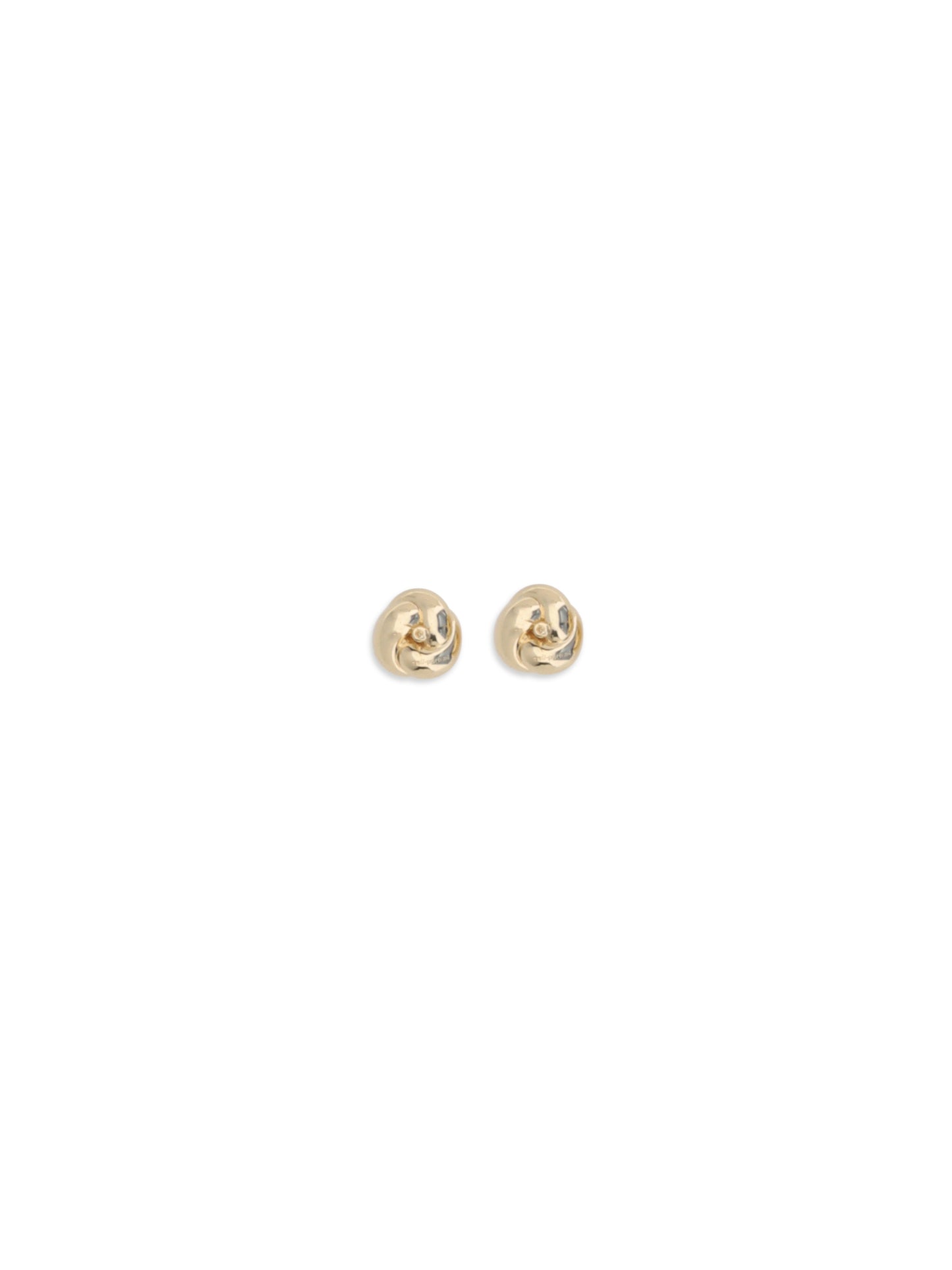 Self-Portrait Small Knot Earrings - Gold