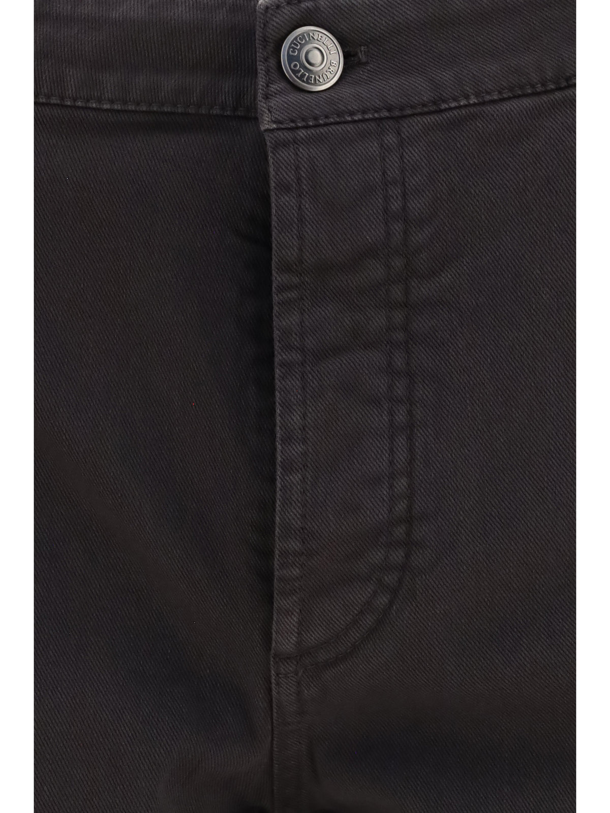 Brunello Cucinelli Jeans with turn-up hem - Dark Brown