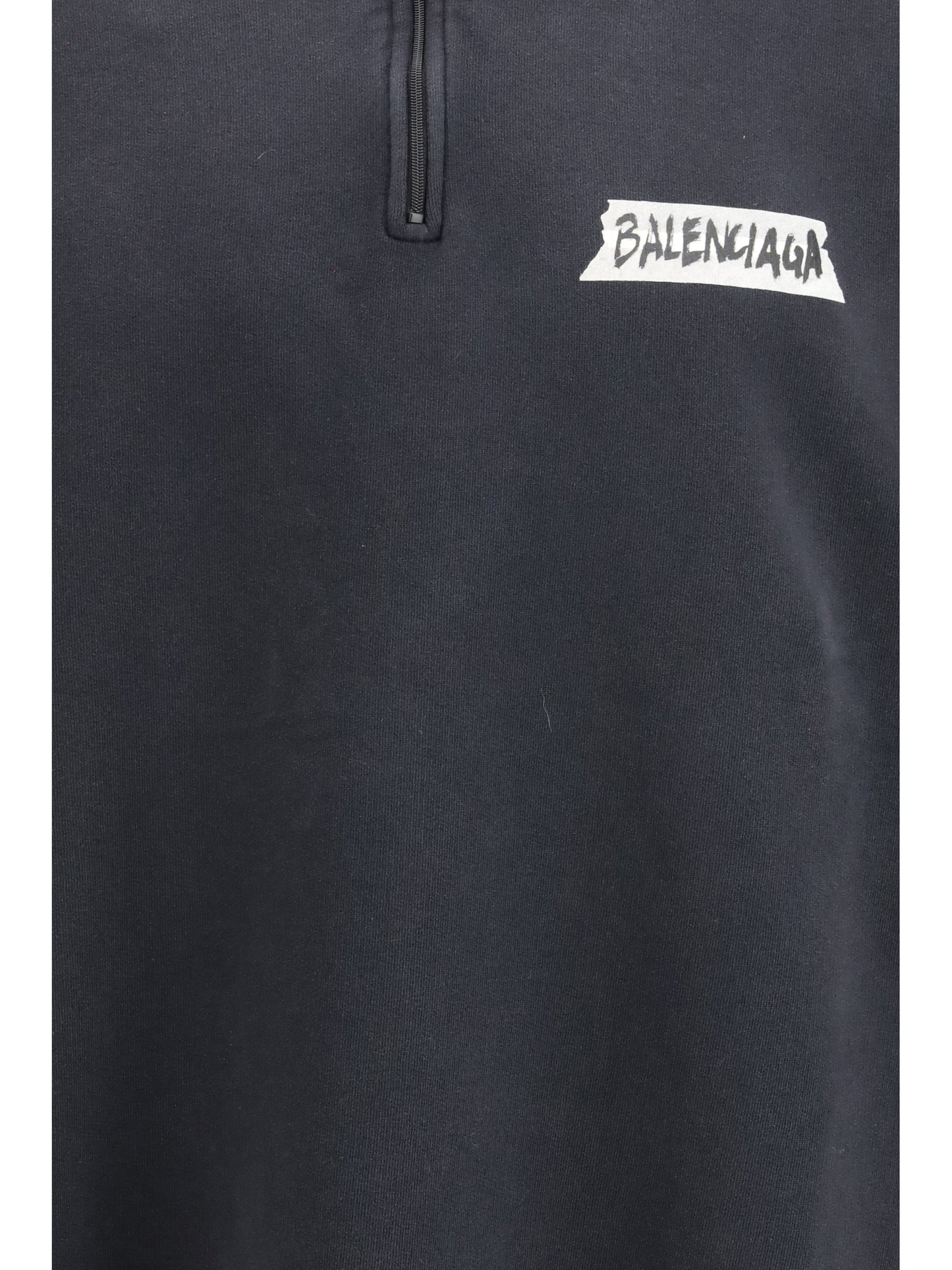 BALENCIAGA Distressed zipped Sweatshirt
