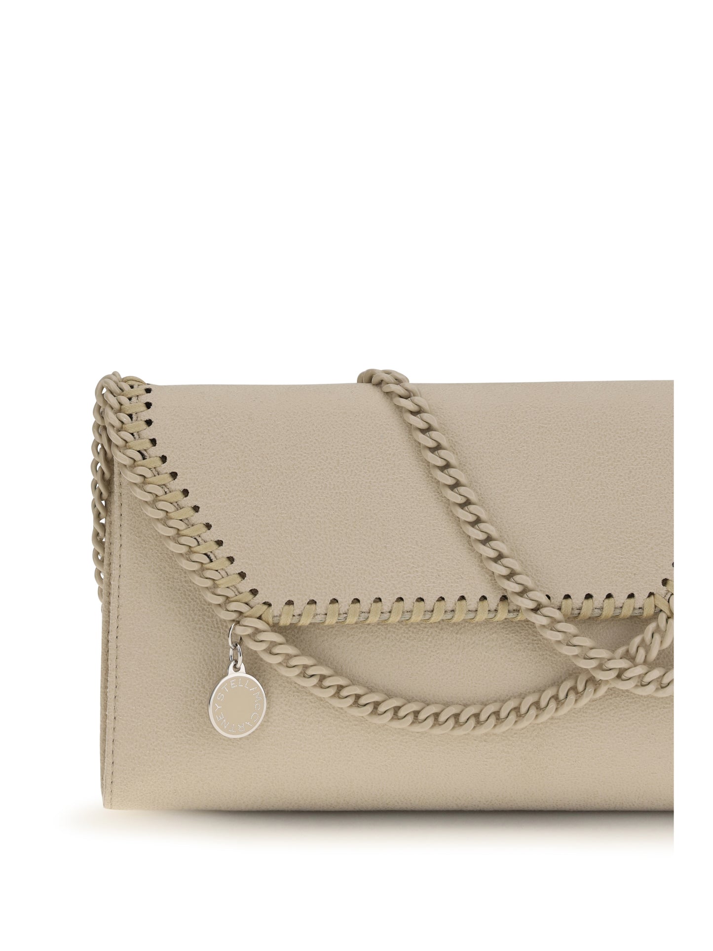 Stella Mccartney Eco Shaggy Shoulder Bag - Pearl