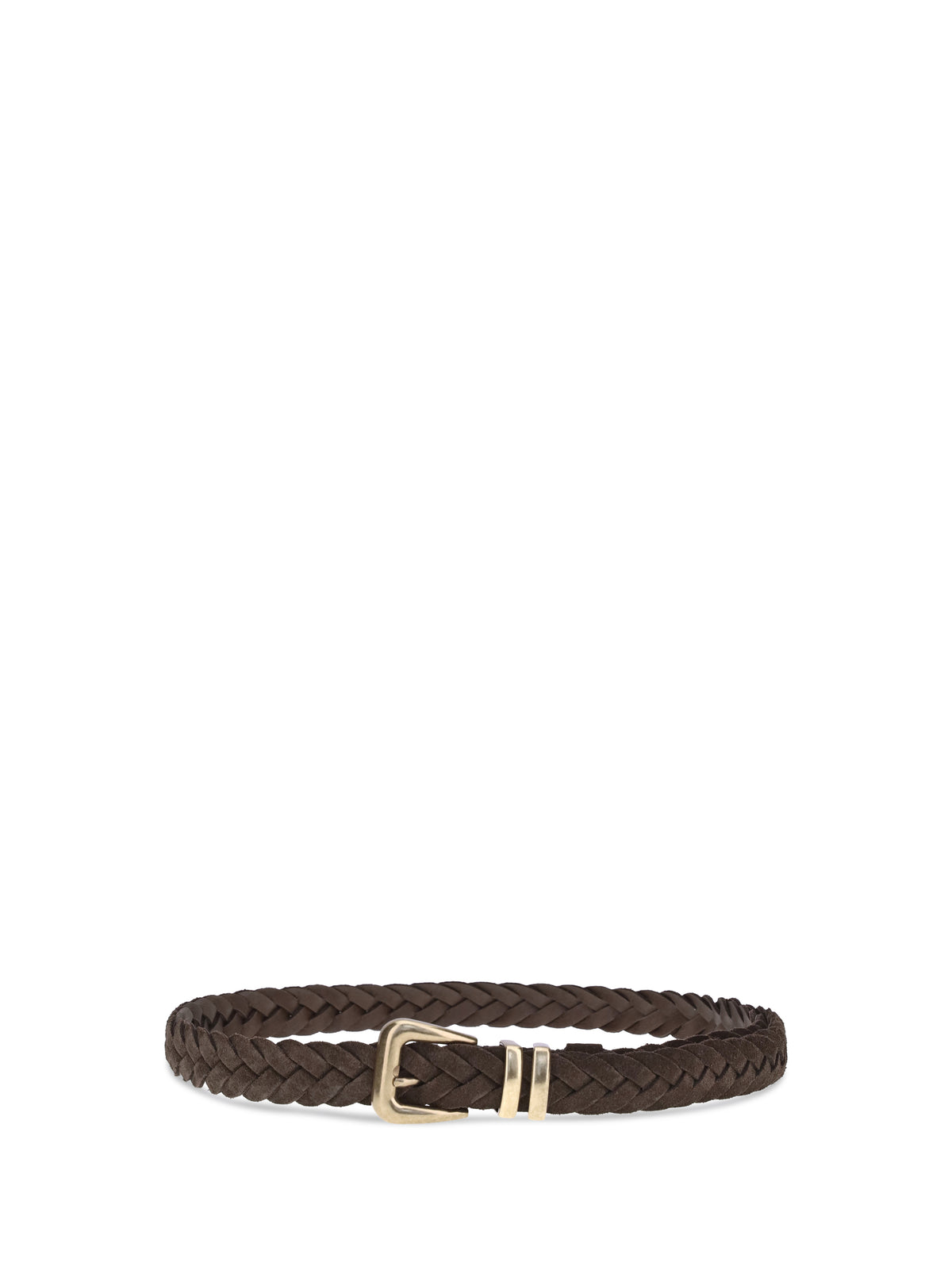 Brunello Cucinelli Leather woven Belt - Bc/Nes
