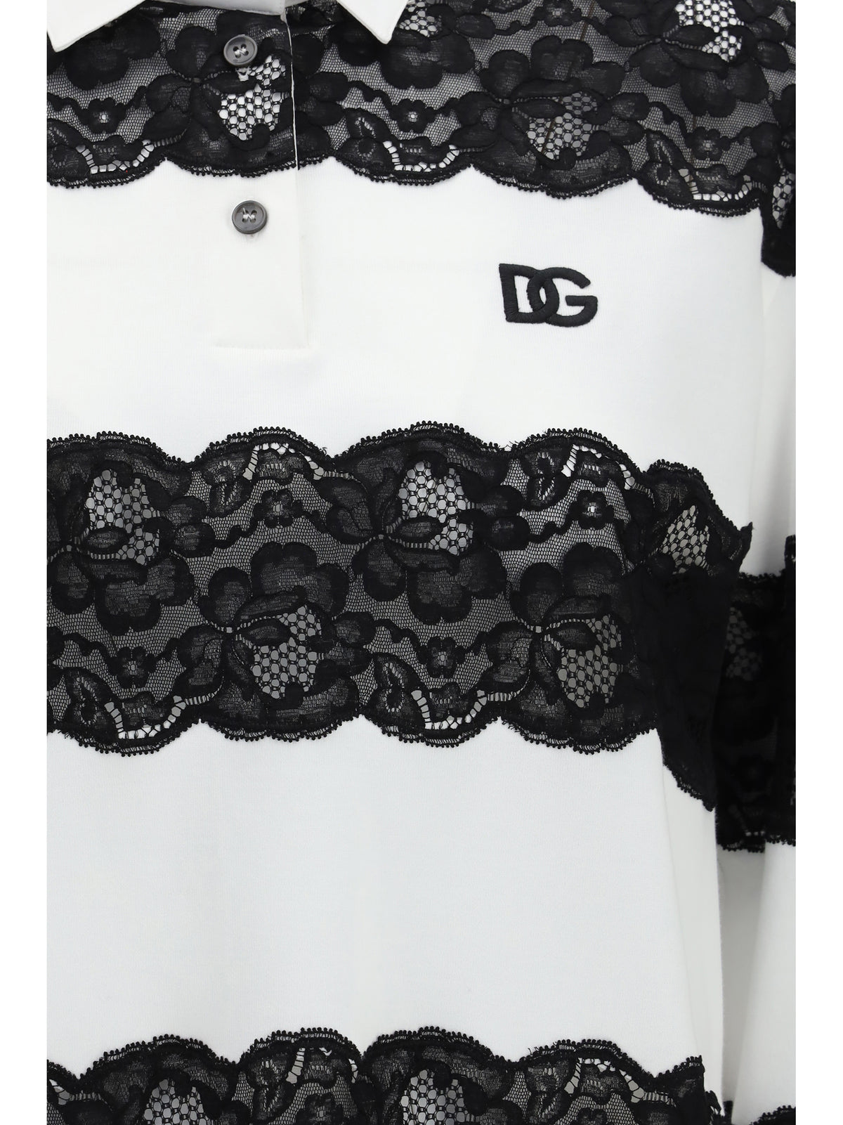 Dolce & Gabbana Long-sleeve Polo - Ricamati