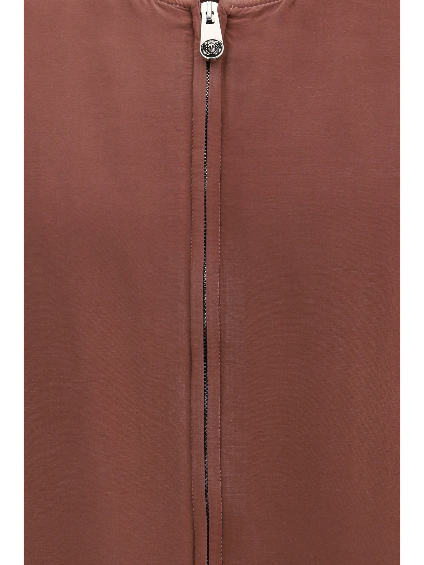 Versace Overdyed silk Jacket - Light Aubergine