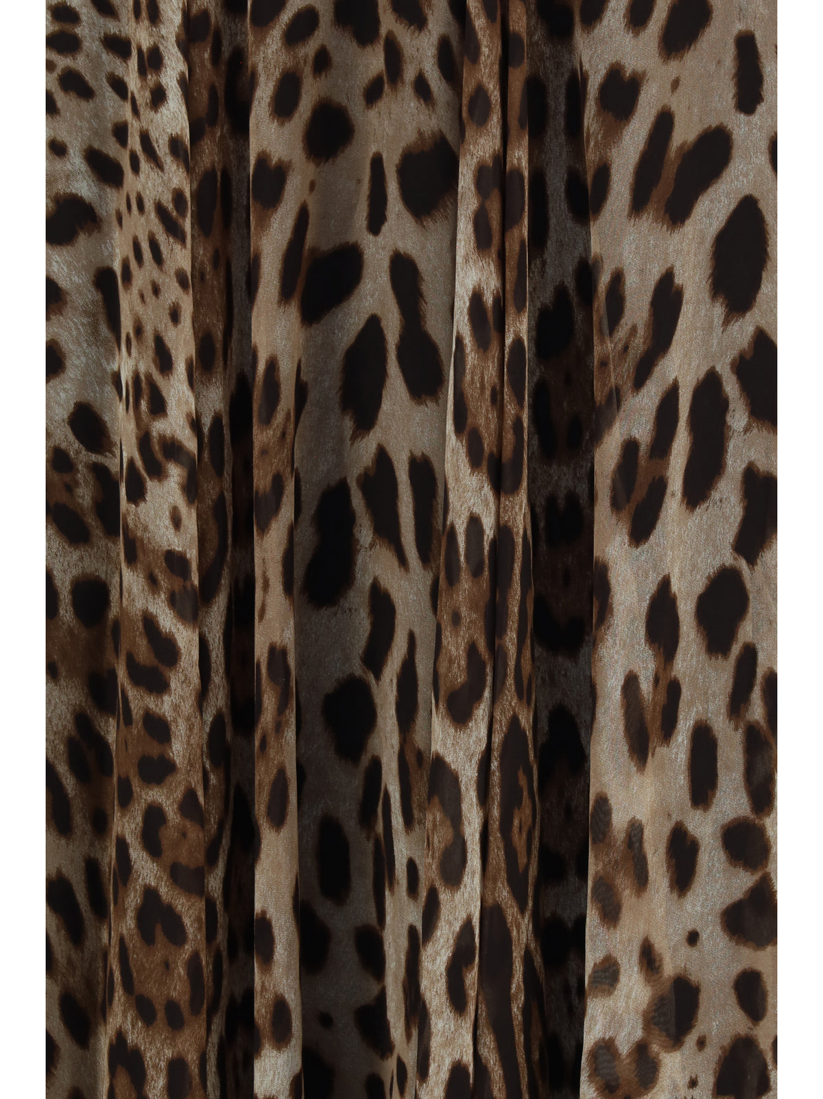 Dolce & Gabbana Leopard-print chiffon Skirt - Leo New