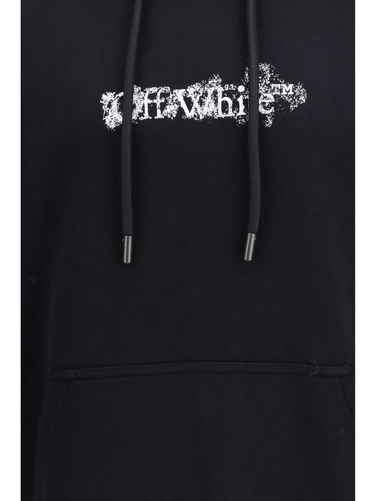 Off-White Heraldic Treshold Arrows Skate Hoodie - Black