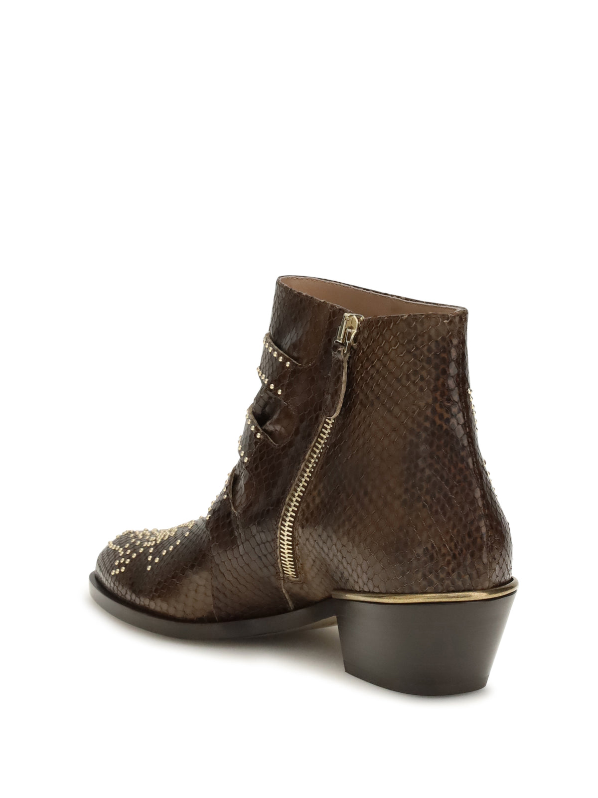 Chloé Susanna Ankle Boots - Wild Khaki