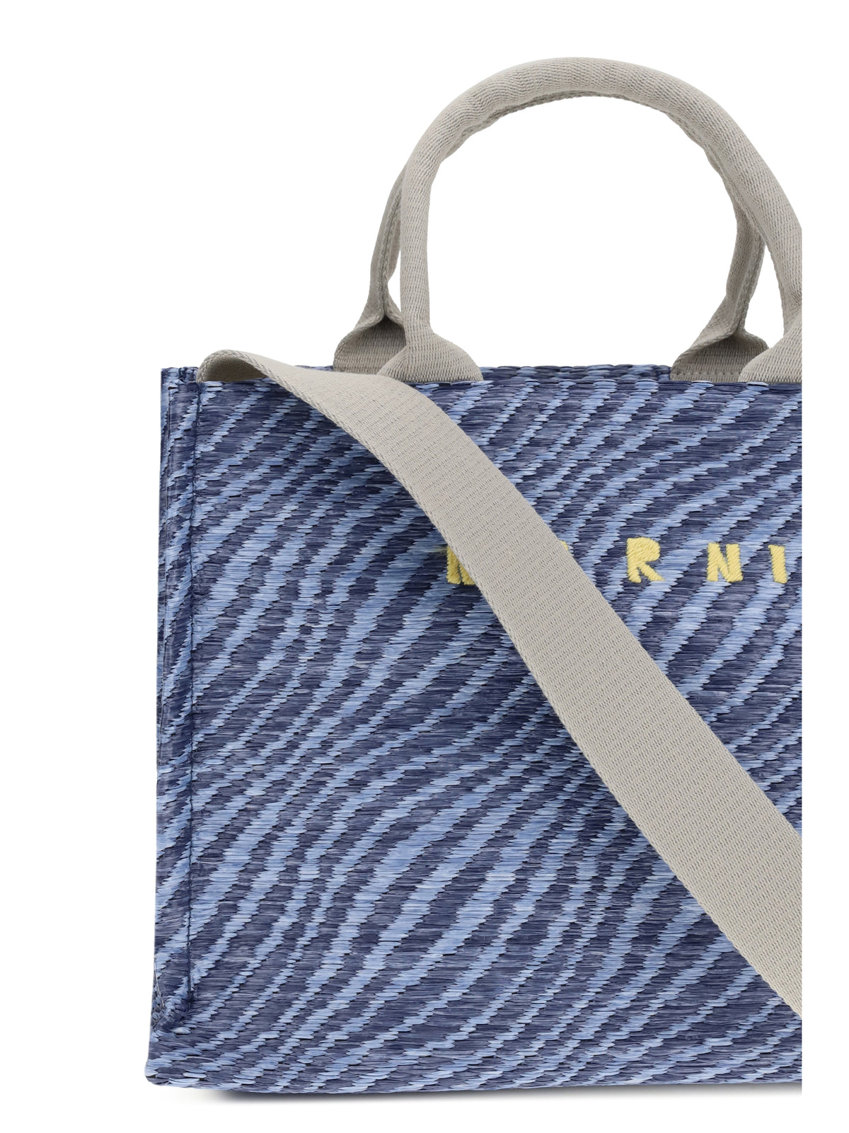 Marni Fabric Tote Bag - Vivid Blue