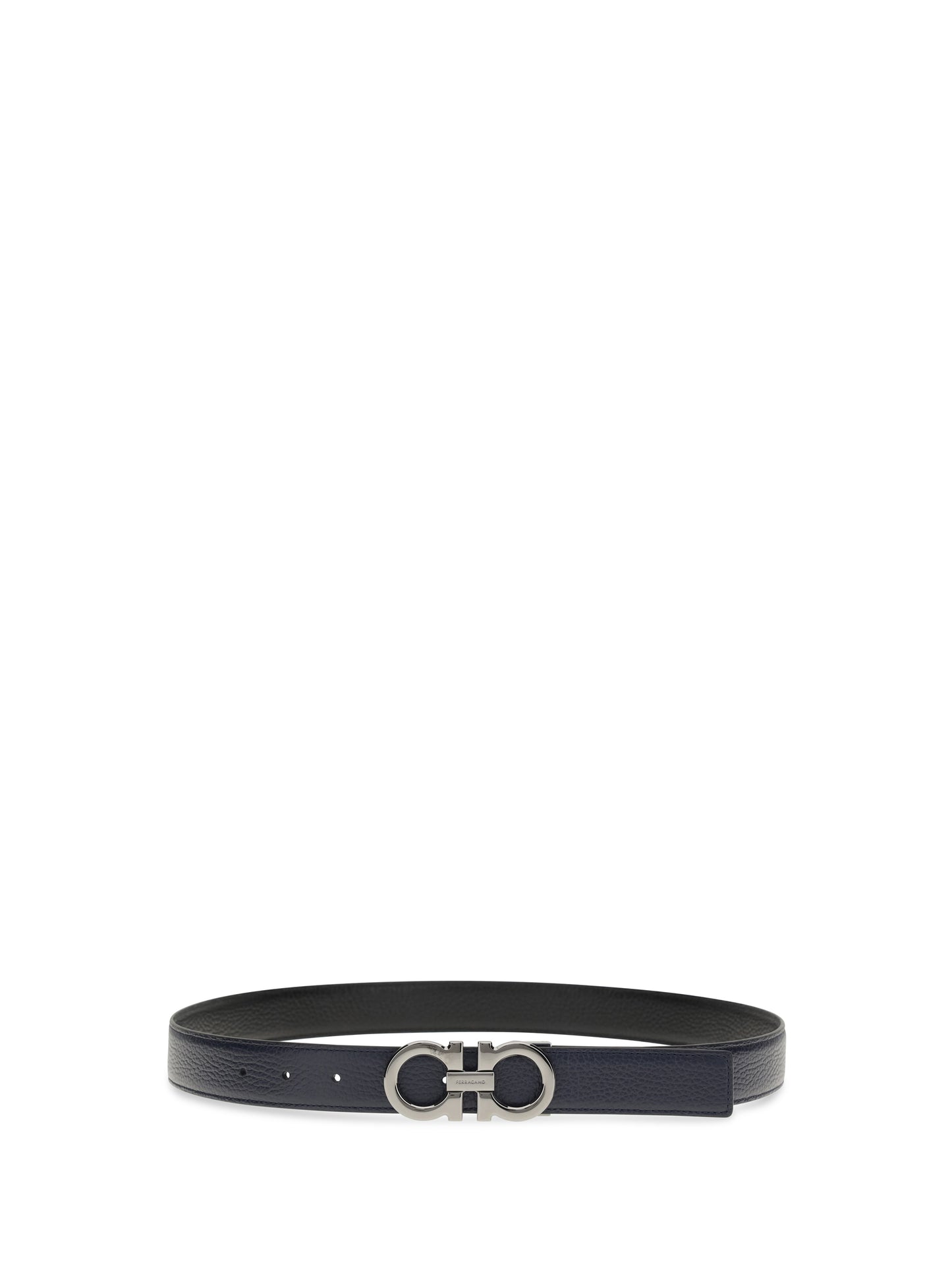 FERRAGAMO Reversible and adjustable Gancini Belt