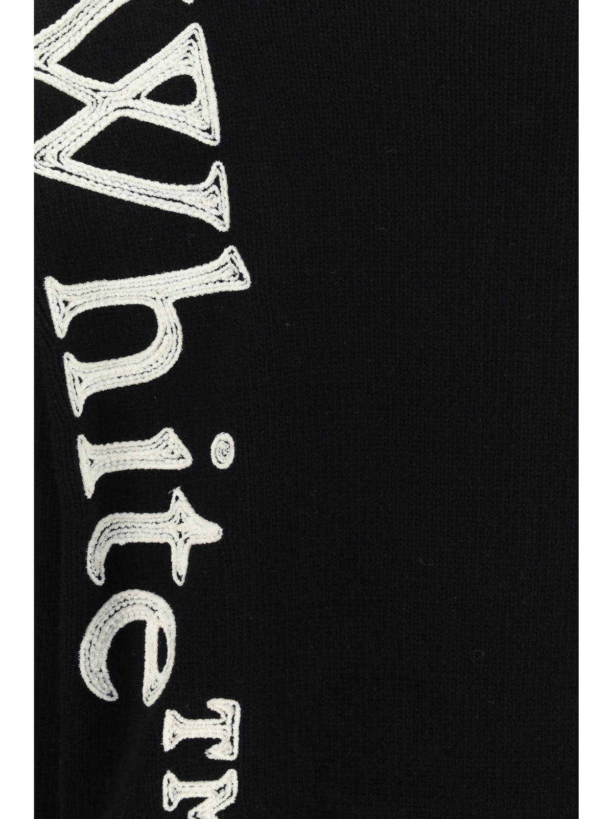 Off-White Vertical Bookish crewneck Sweater - Black Ivory