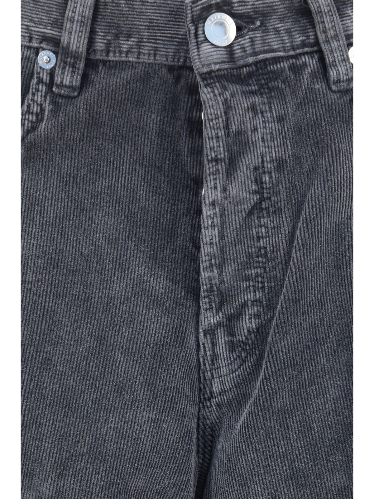 Haikure Bethany Velvet Pier Pants - Grey