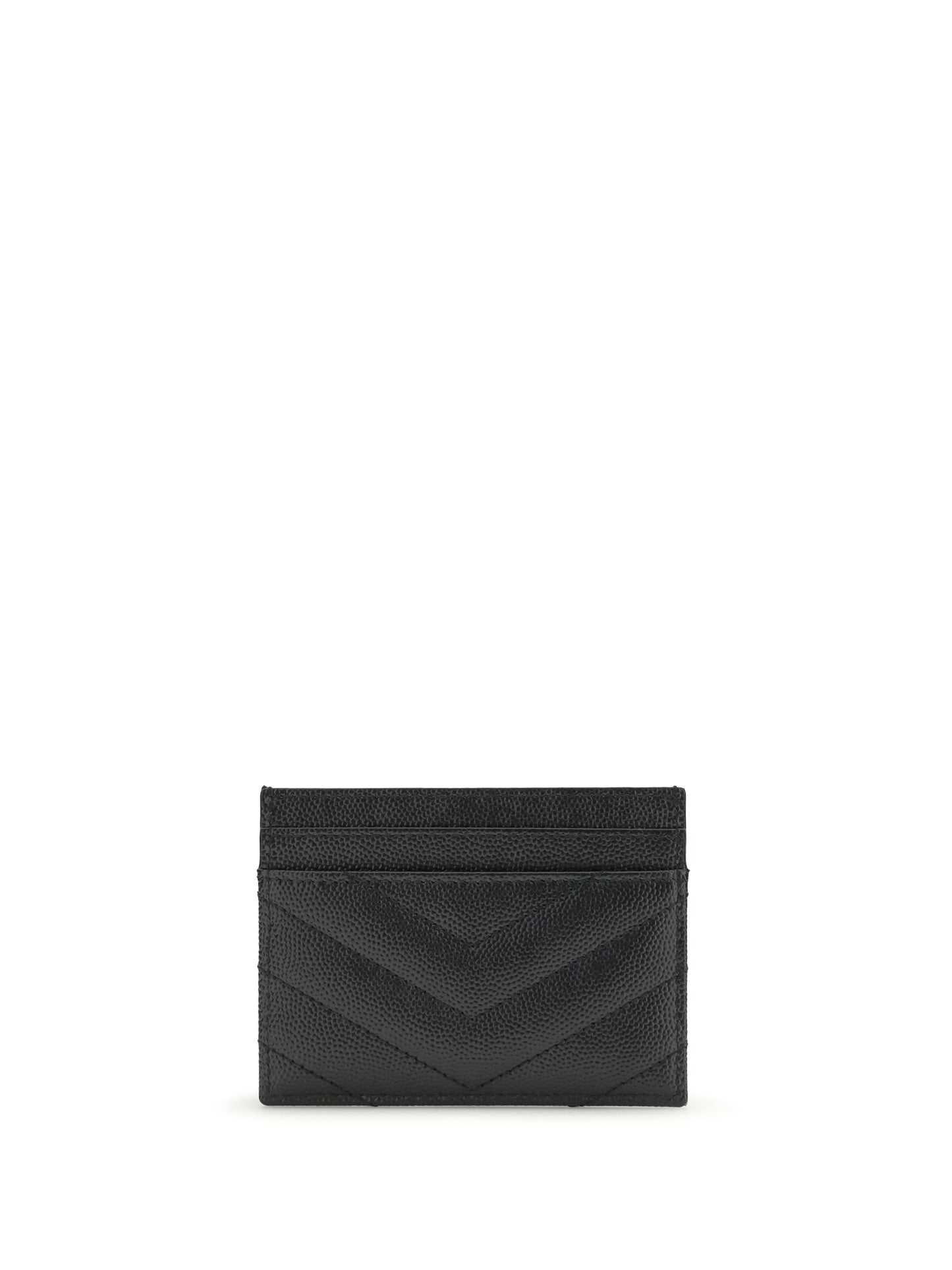 SAINT LAURENT Leather Card Holder