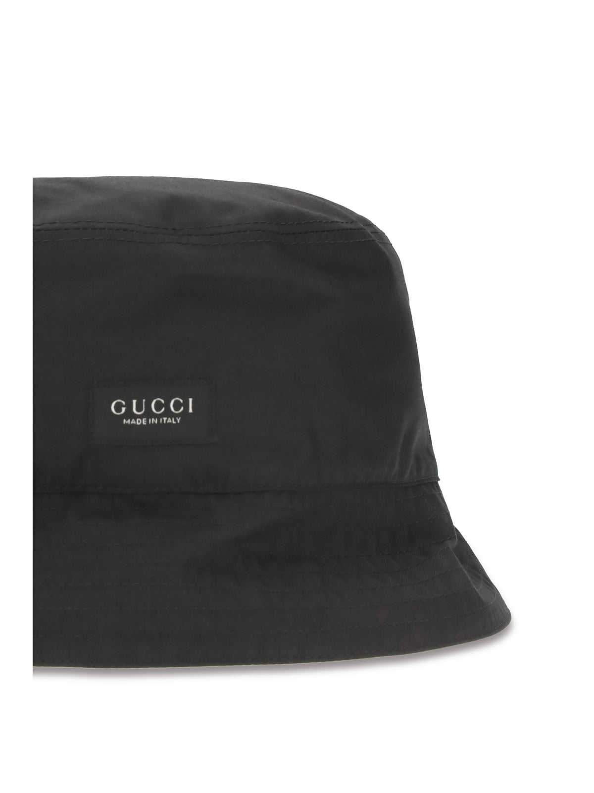Gucci Cotton canvas Bucket Hat - Black Black/Black