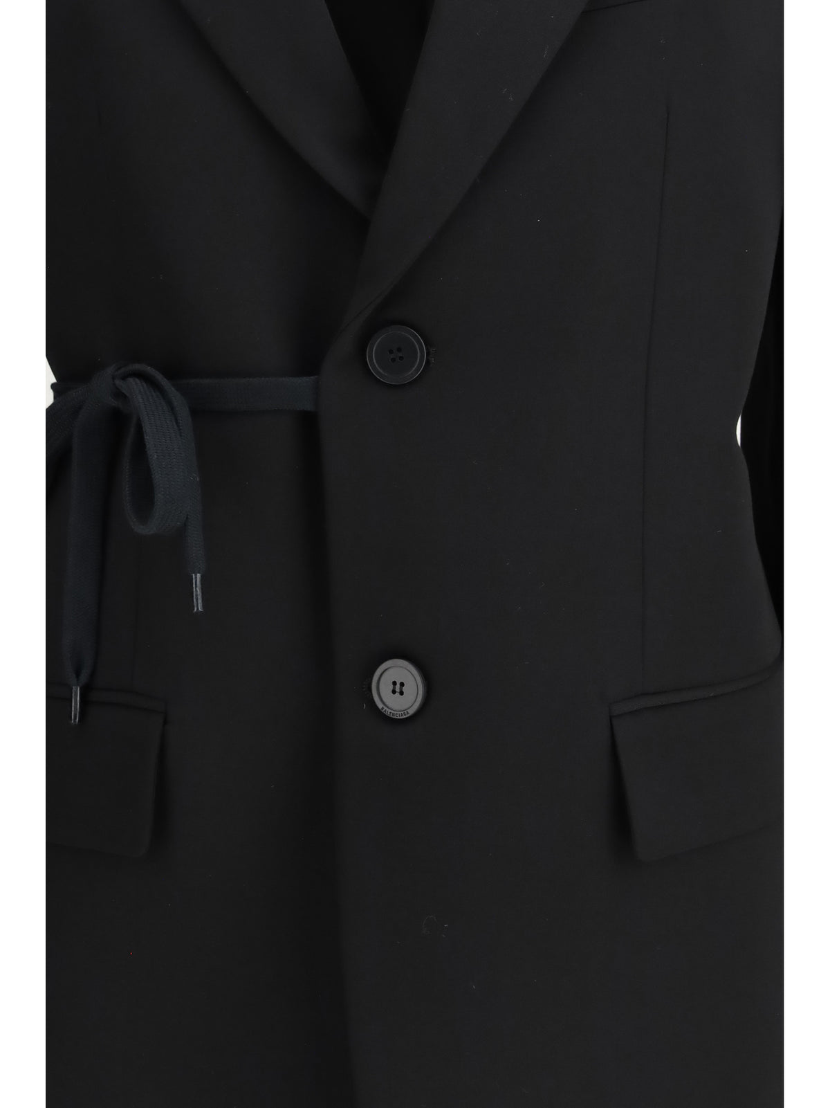 Balenciaga Barathea wool tailored Jacket - Black