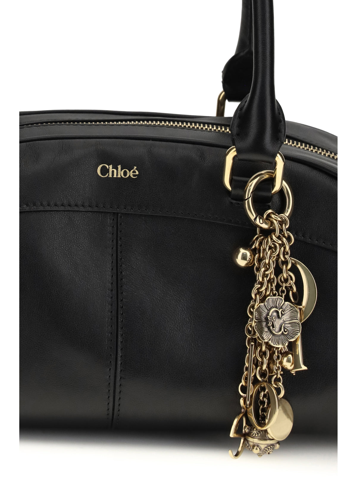 Chloé Bowling Handbag - Black