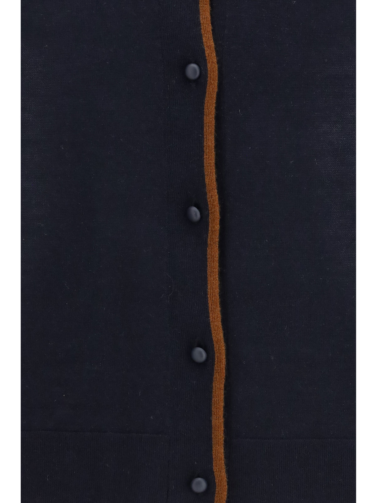 Max Mara Studio Msttarga Cardigan - Blue/Leather