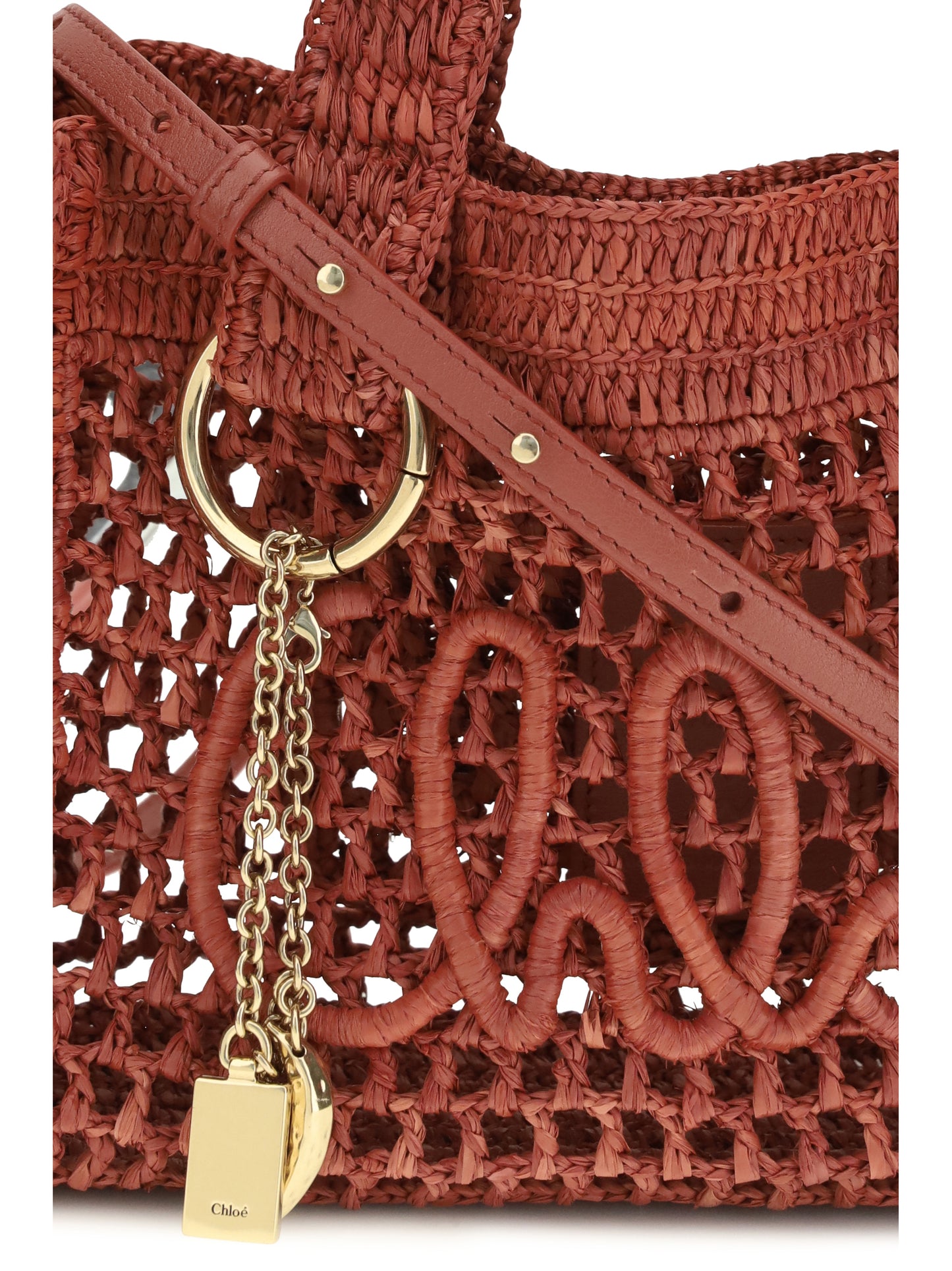 CHLOÉ Small Summer Banana East-West Tote Bag