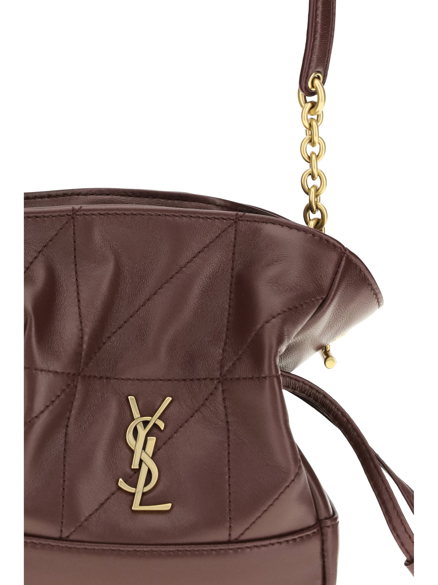 SAINT LAURENT Jamie mini leather Clutch Bag