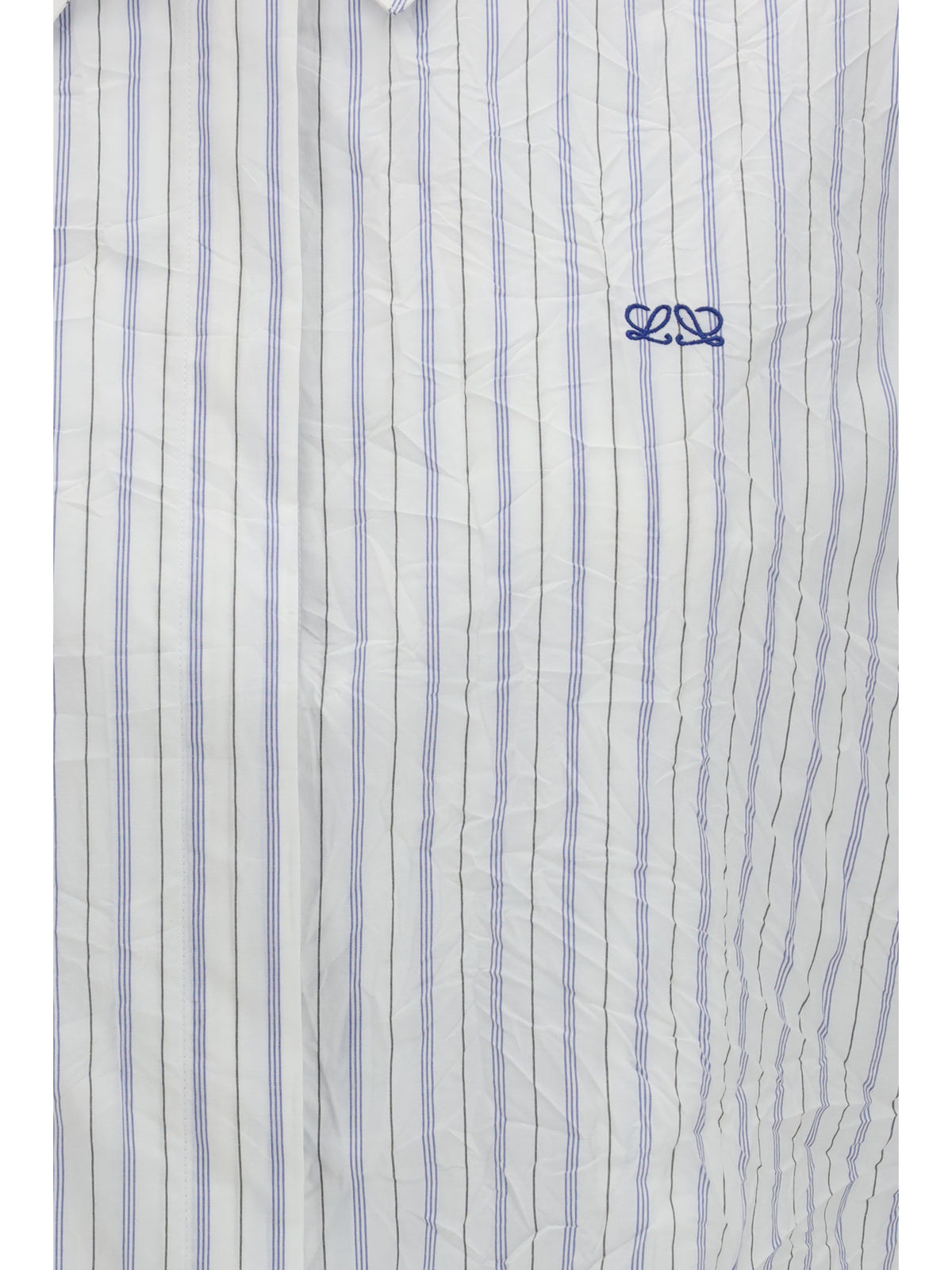 Loewe Short-sleeved striped Shirt - White/Multicolor