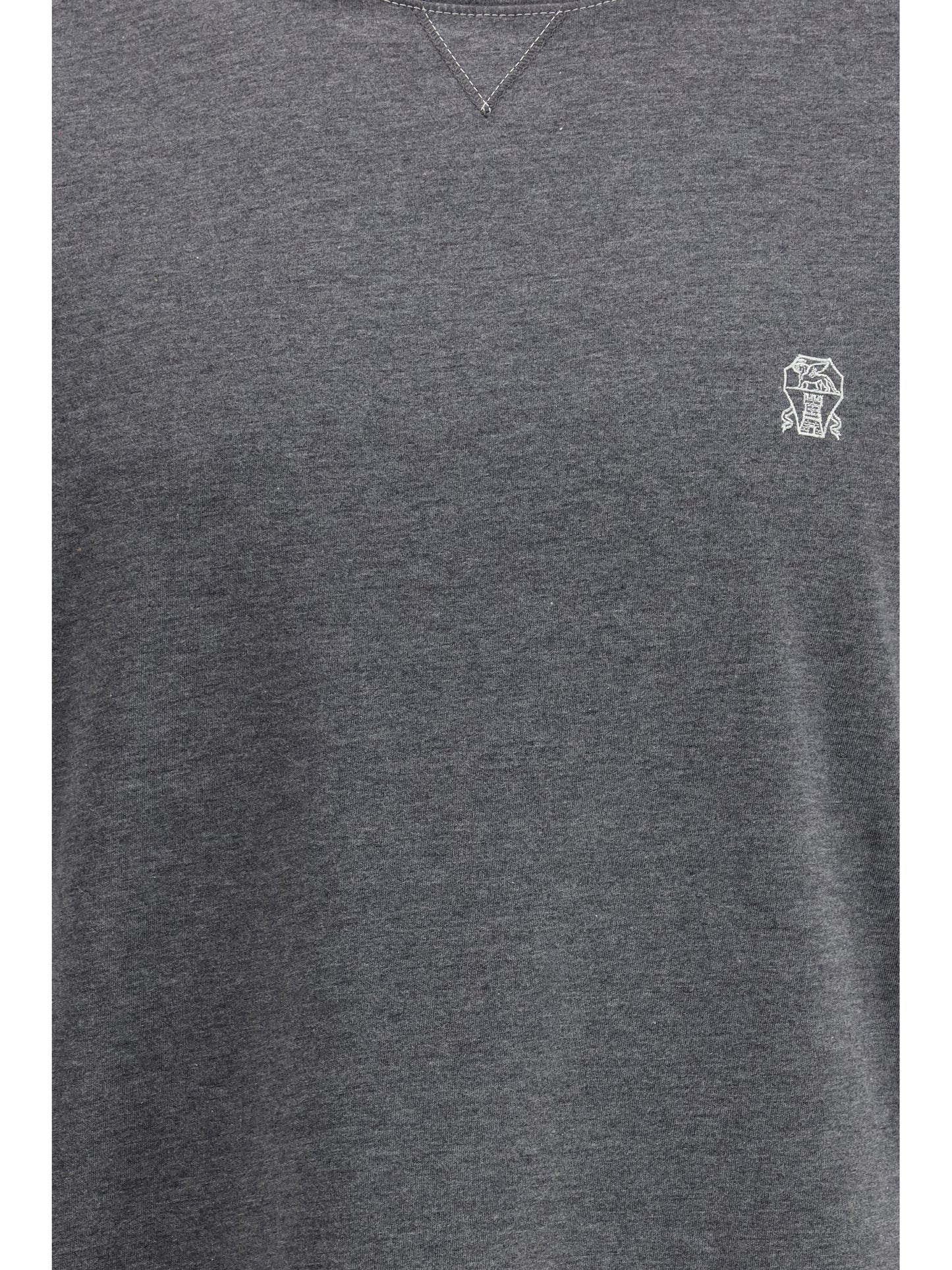 BRUNELLO CUCINELLI T-shirt in cotton with a logo