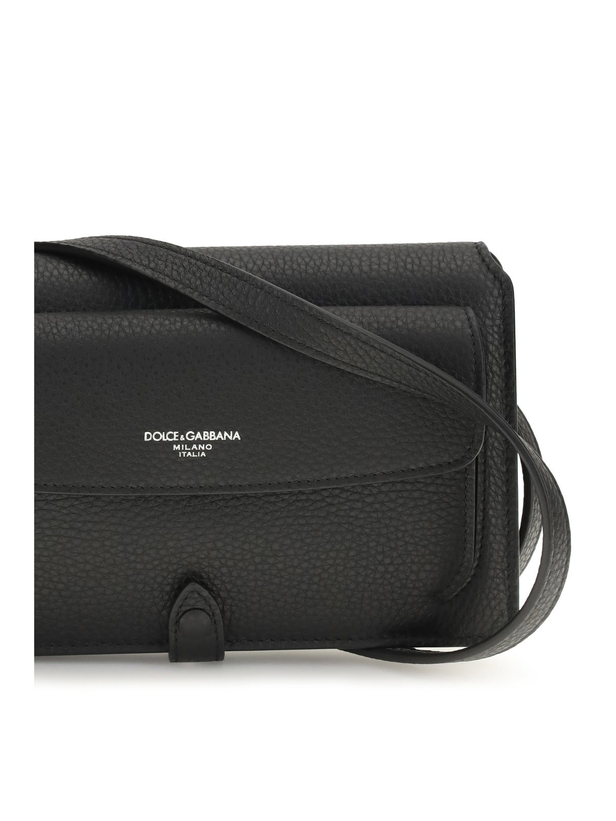 Dolce & Gabbana Calfskin Crossbody Minibag - Black