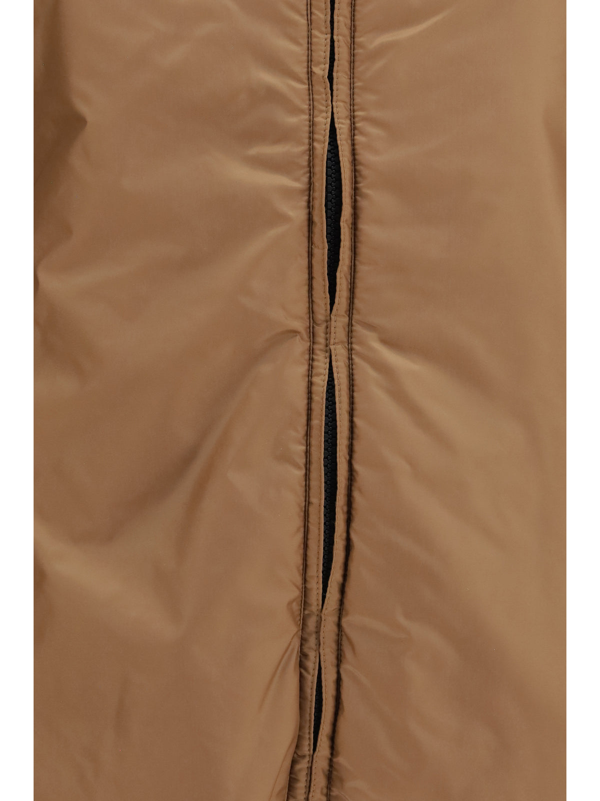 Max Mara The Cube Hooded padded Jacket - Caramel