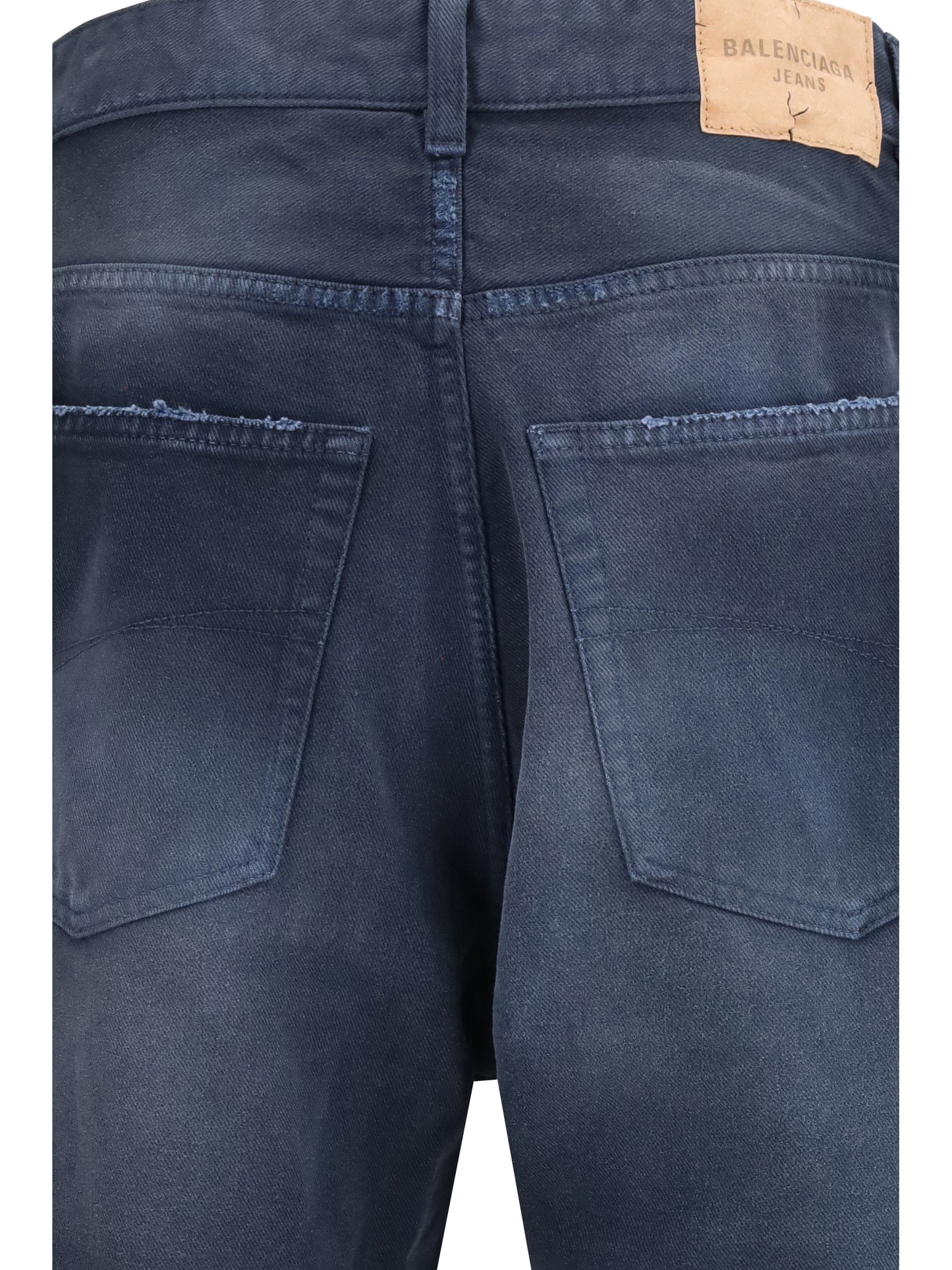 BALENCIAGA Wide-leg denim Jeans