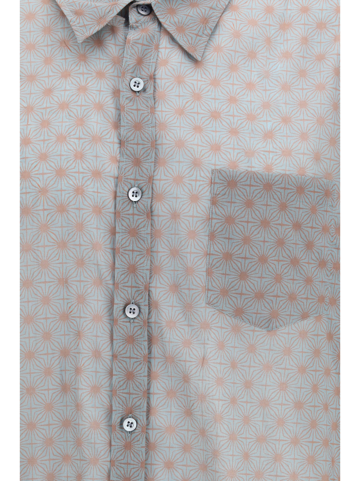 Dries Van Noten Cotton Shirt - Steel