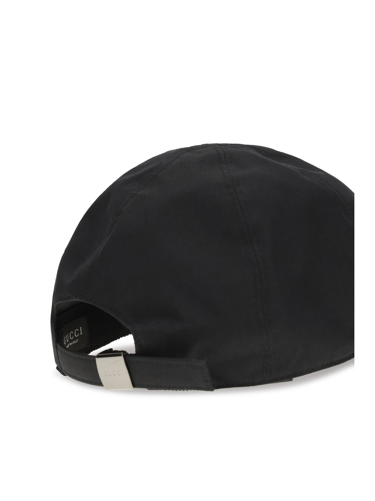 Gucci Logo Baseball Cap - Black Black/Black