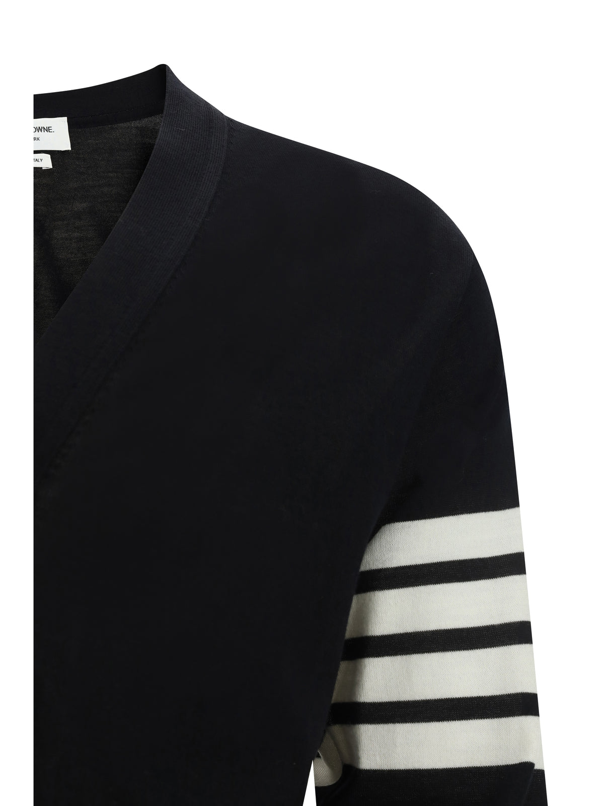 Thom Browne Virgin wool Cardigan - Black