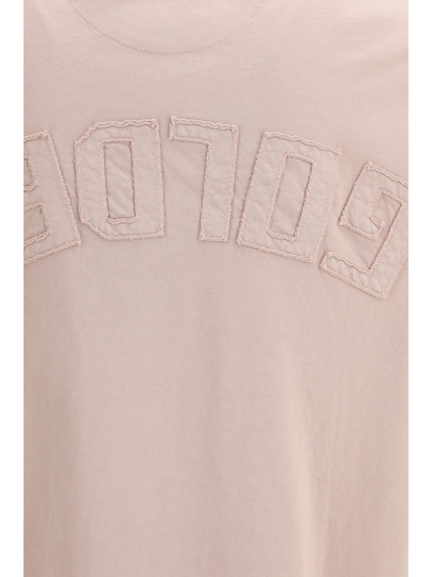 GOLDEN GOOSE T-shirt with an embossed reverse Golden logo