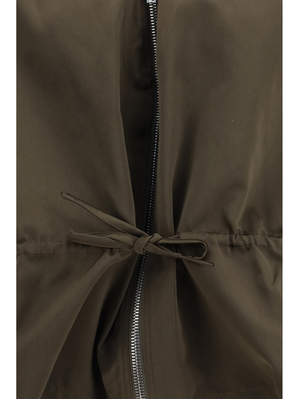 Rick Owens Satin Jacket - Dark Dust