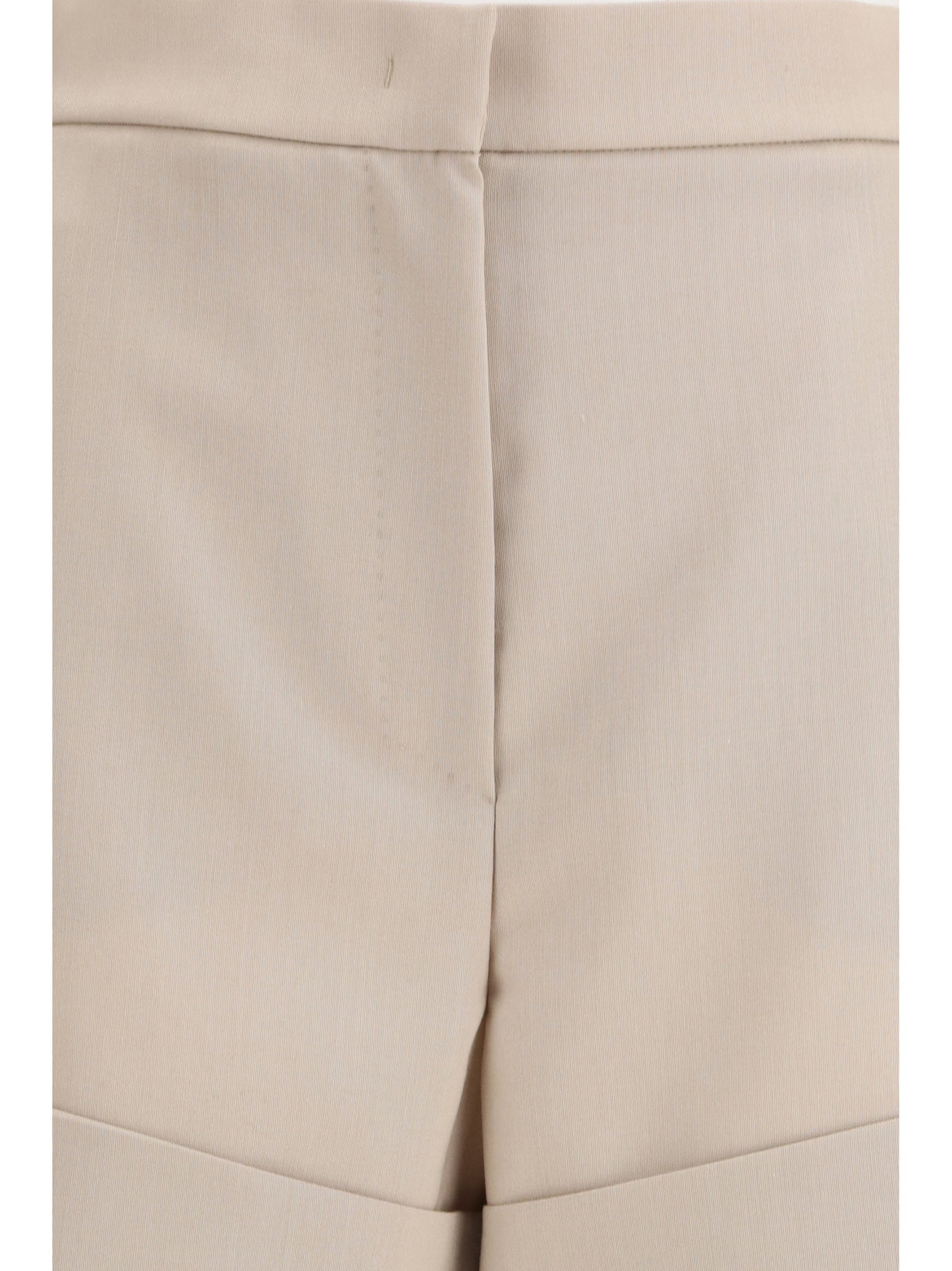 Max Mara Mohair and silk canvas Shorts - Green Muschio