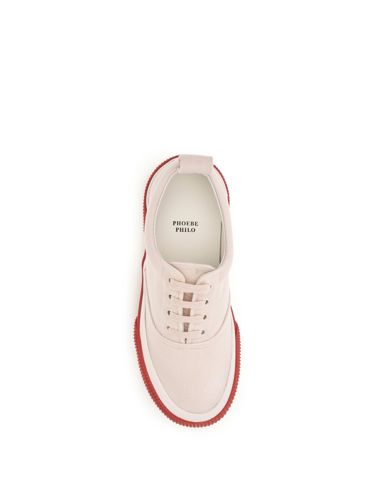 Phoebe Philo Plimsole Sneakers - Pink / Red
