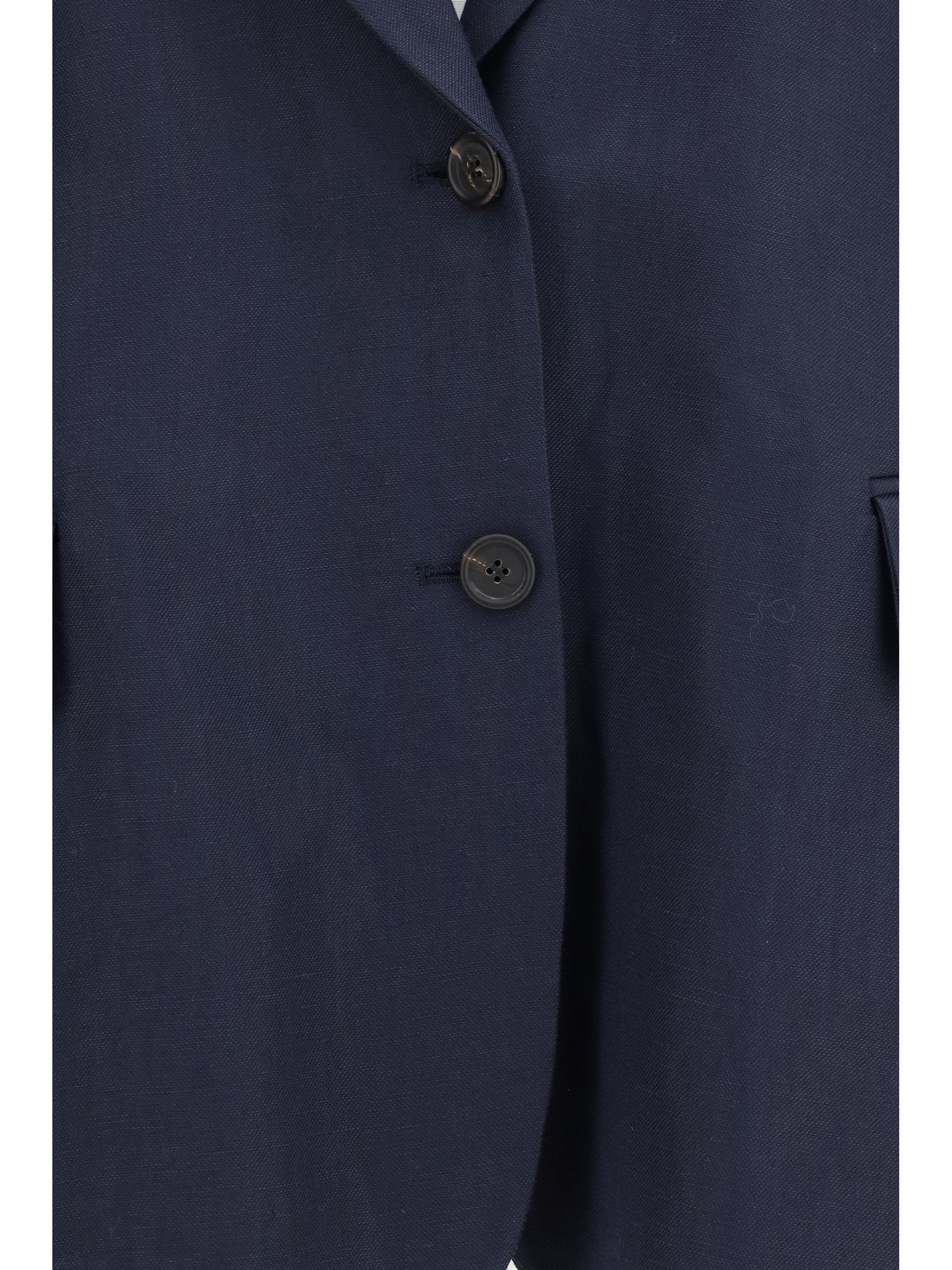 BRUNELLO CUCINELLI Fluid viscose and linen twill Jacket