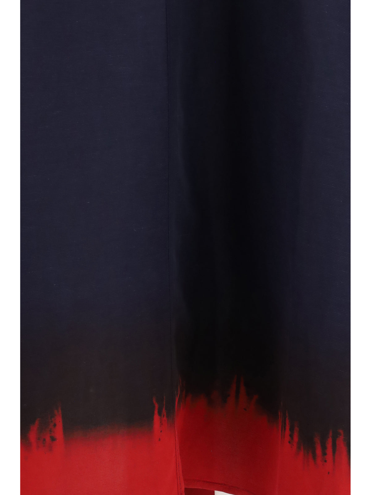 Tory Burch Midi Dress with balloon sleeves - Medium Navy / Red
