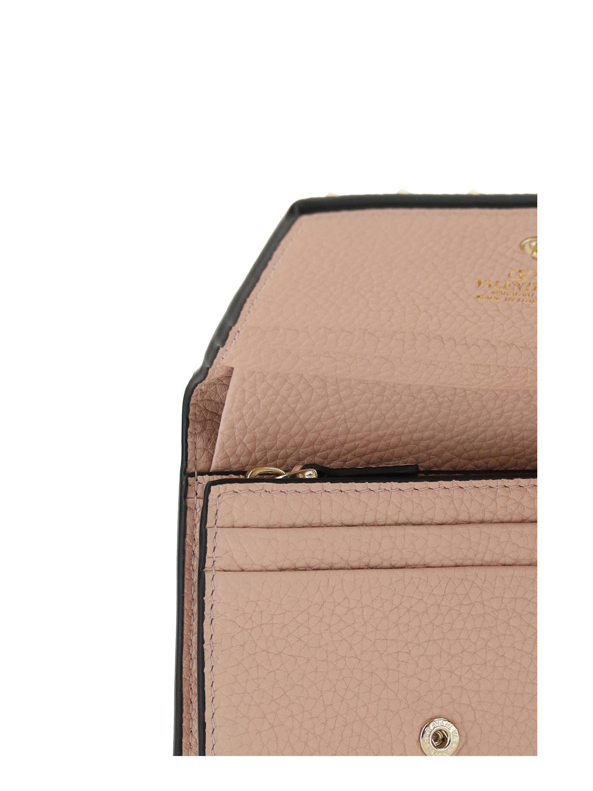 Valentino Garavani Rockstud Wallet - Rose Quartz