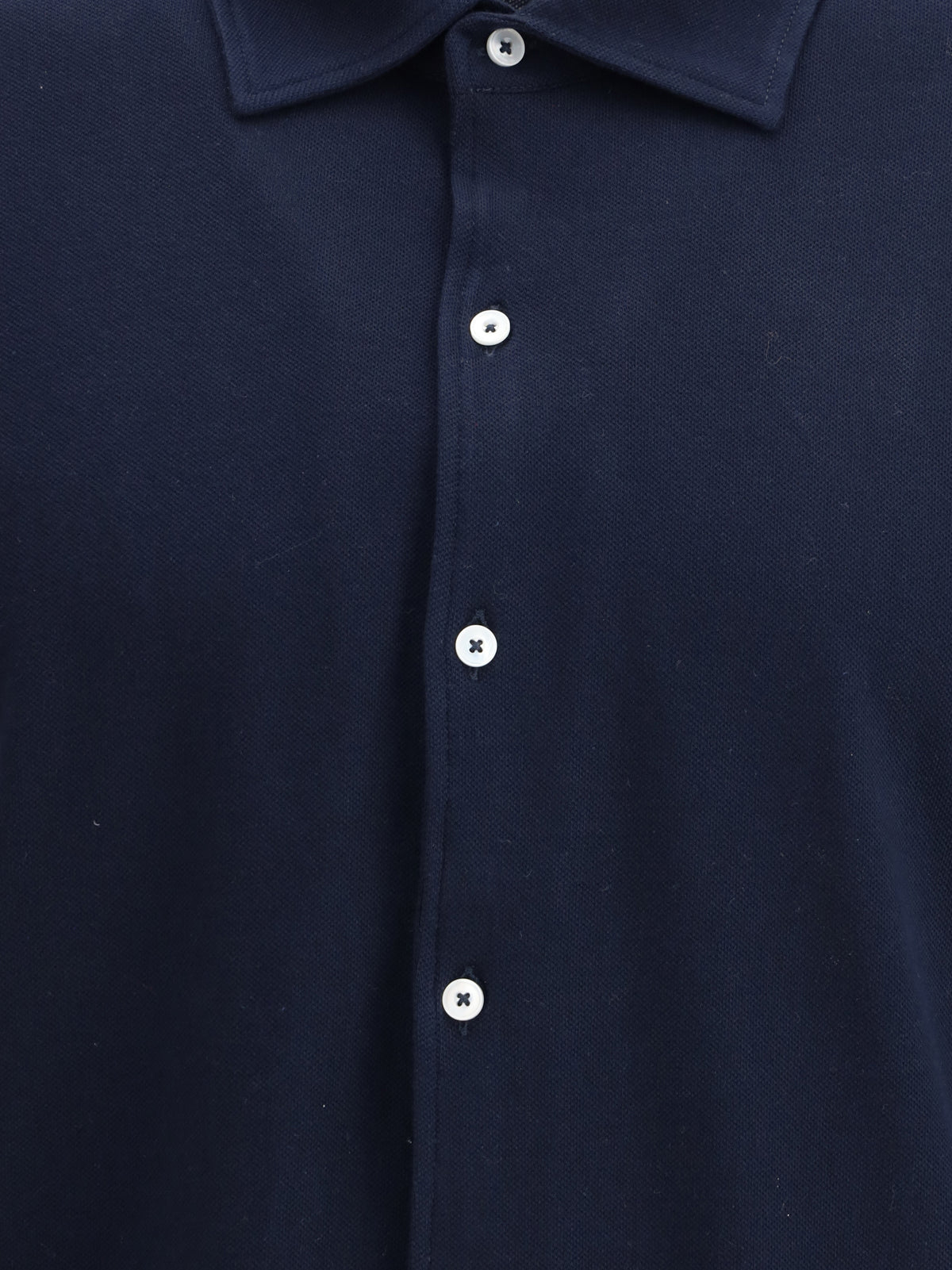 Brooksfield Cotton Shirt - Navy