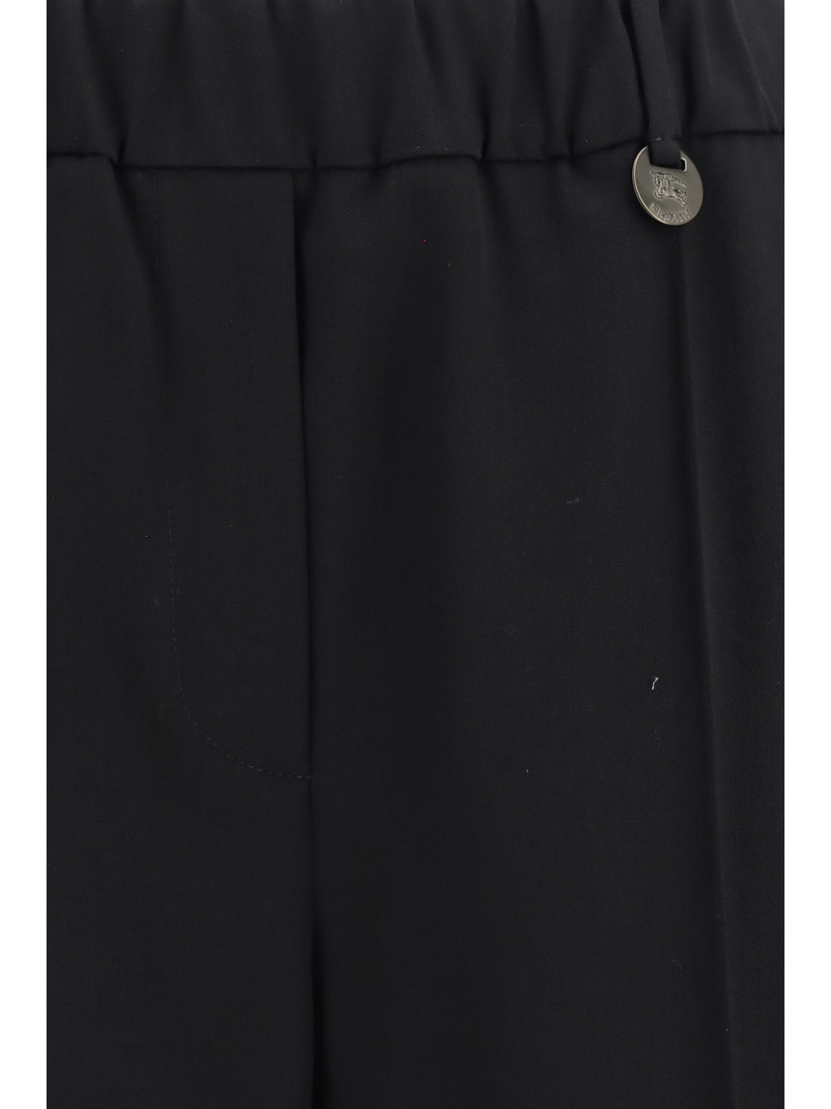 Burberry Wool jogging Pants - Black