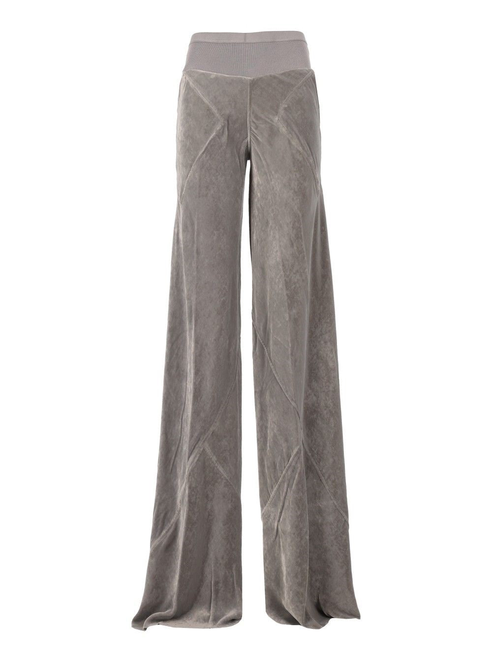 Rick Owens Temple Bias Pants - Grey