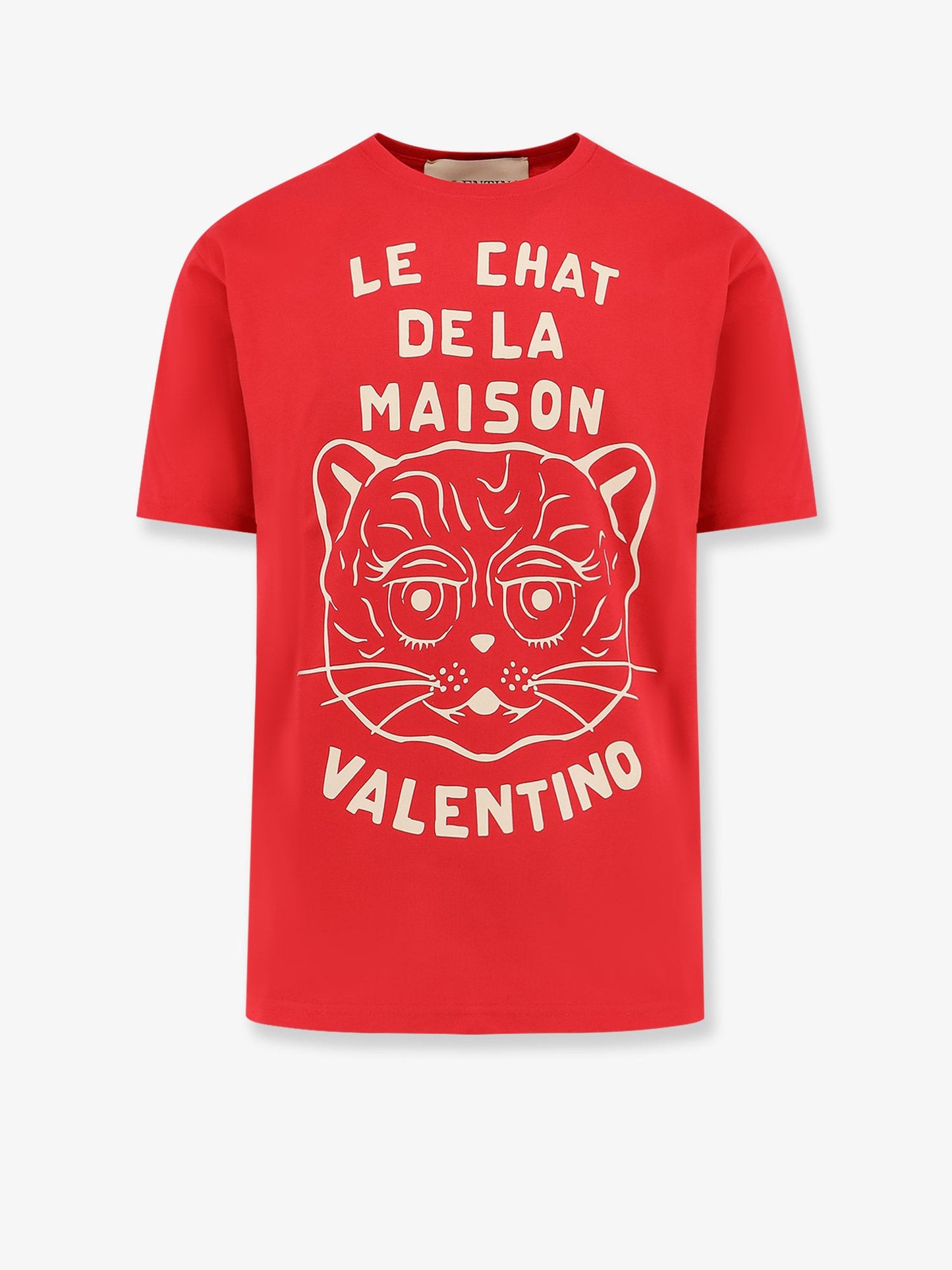 Valentino Le Chat De La Maison Cotton T Shirt