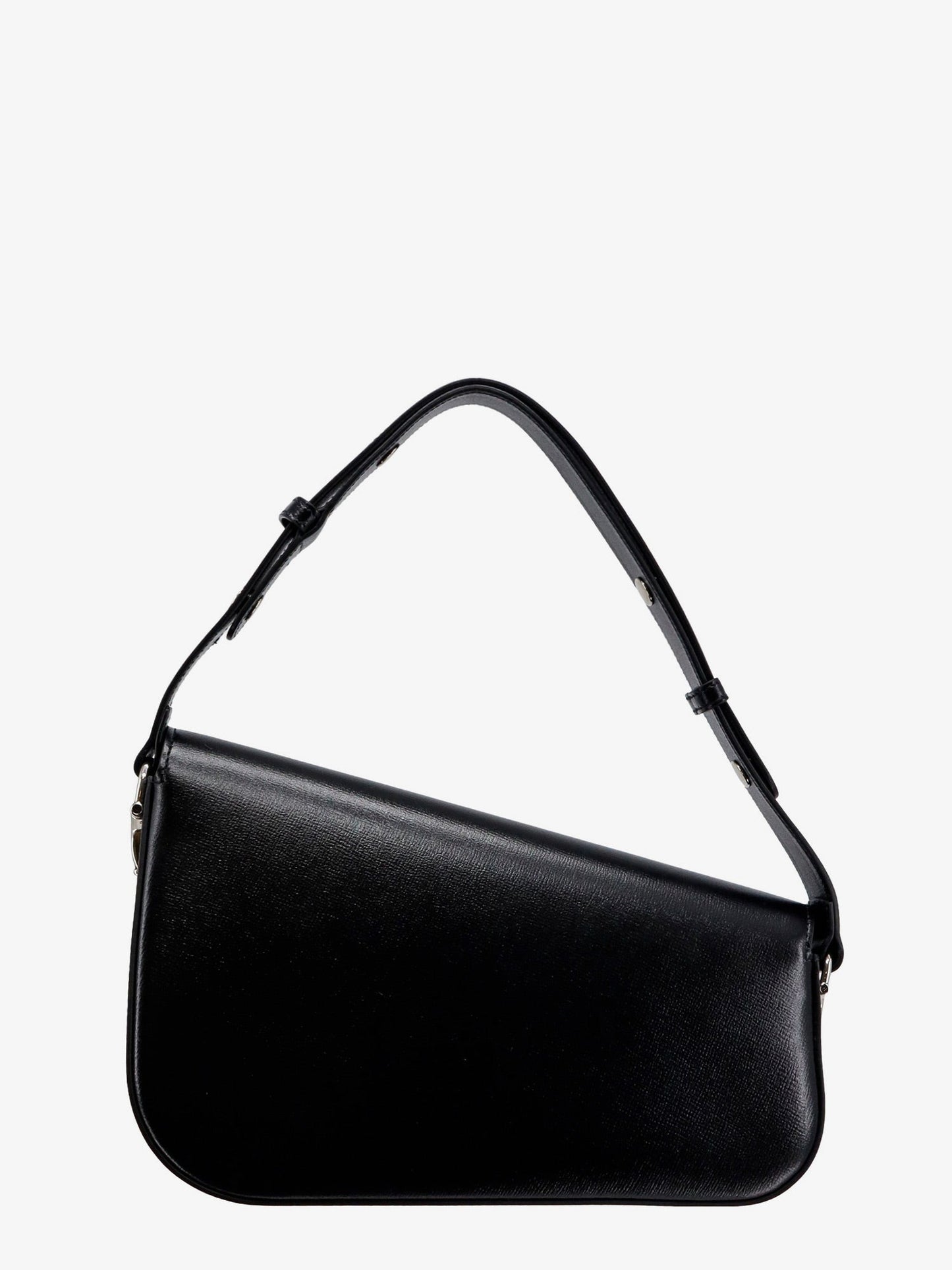 Gucci Leather Shoulder Bag With Iconic Frontal Horsebit