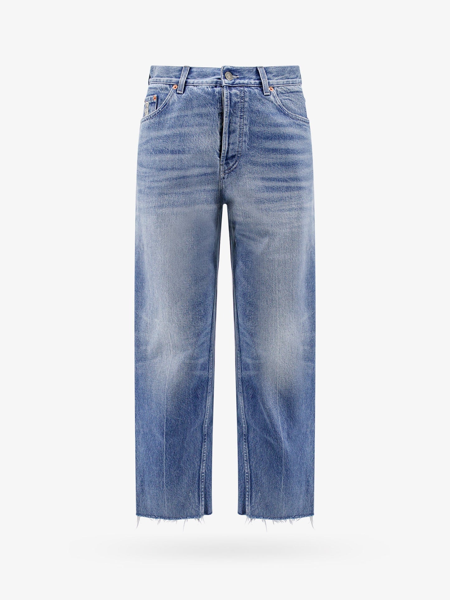 Gucci Carrot Fit Cotton Jeans